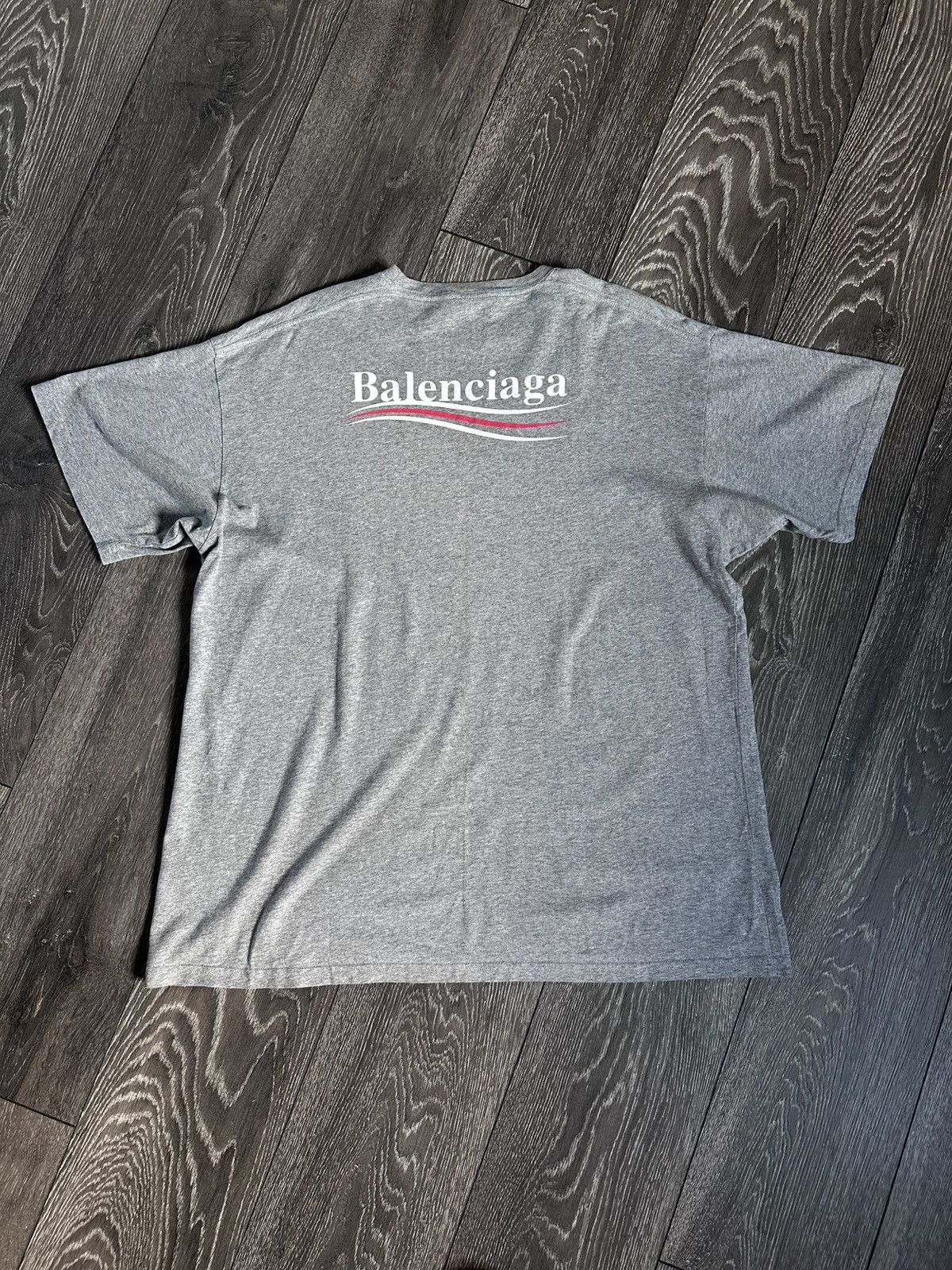 Balenciaga balenciaga political campaign bernie logo oversized tshirt Size US M / EU 48-50 / 2 - 1 Thumbnail