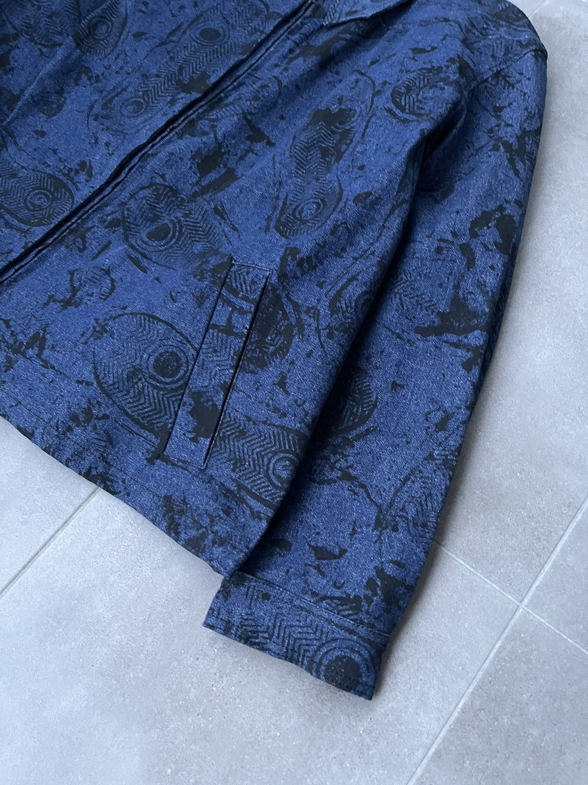 Other !DS! AW22 Jan Cerny Dark Indigo Workwear Denim Jacket Size US M / EU 48-50 / 2 - 8 Thumbnail
