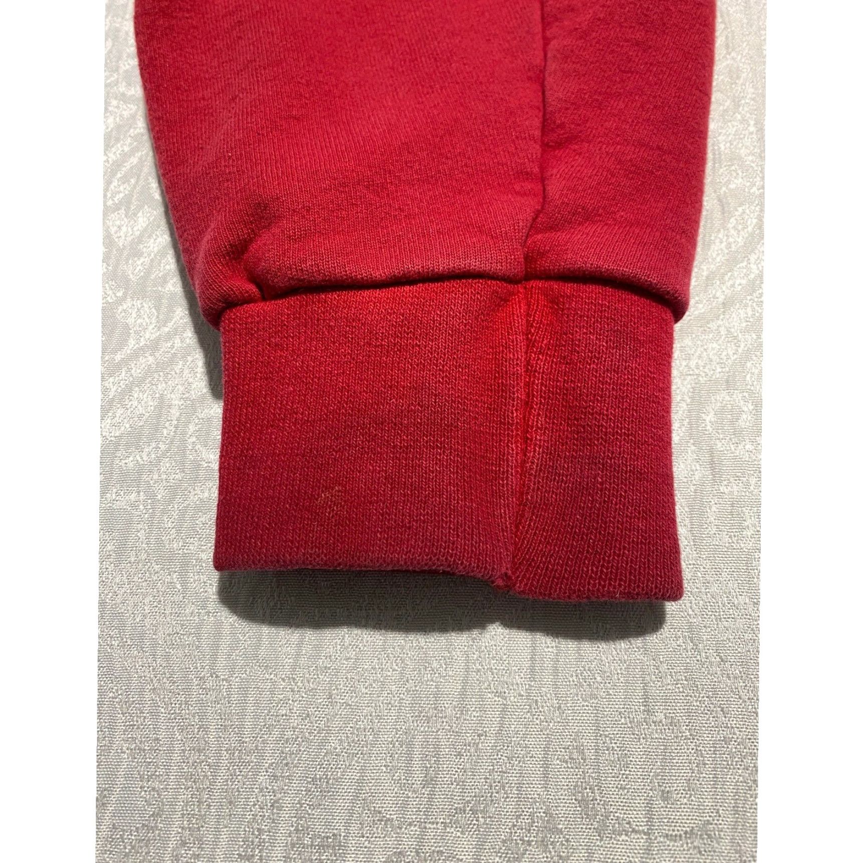 Vintage VINTAGE Discus Athletic Red Crewneck Sweatshirt Men L USA 90s Heavyweight Cotton Blend Pullover Crew Neck Logo Modern Classic 90s Sportswear Mens Size US L / EU 52-54 / 3 - 2 Thumbnail