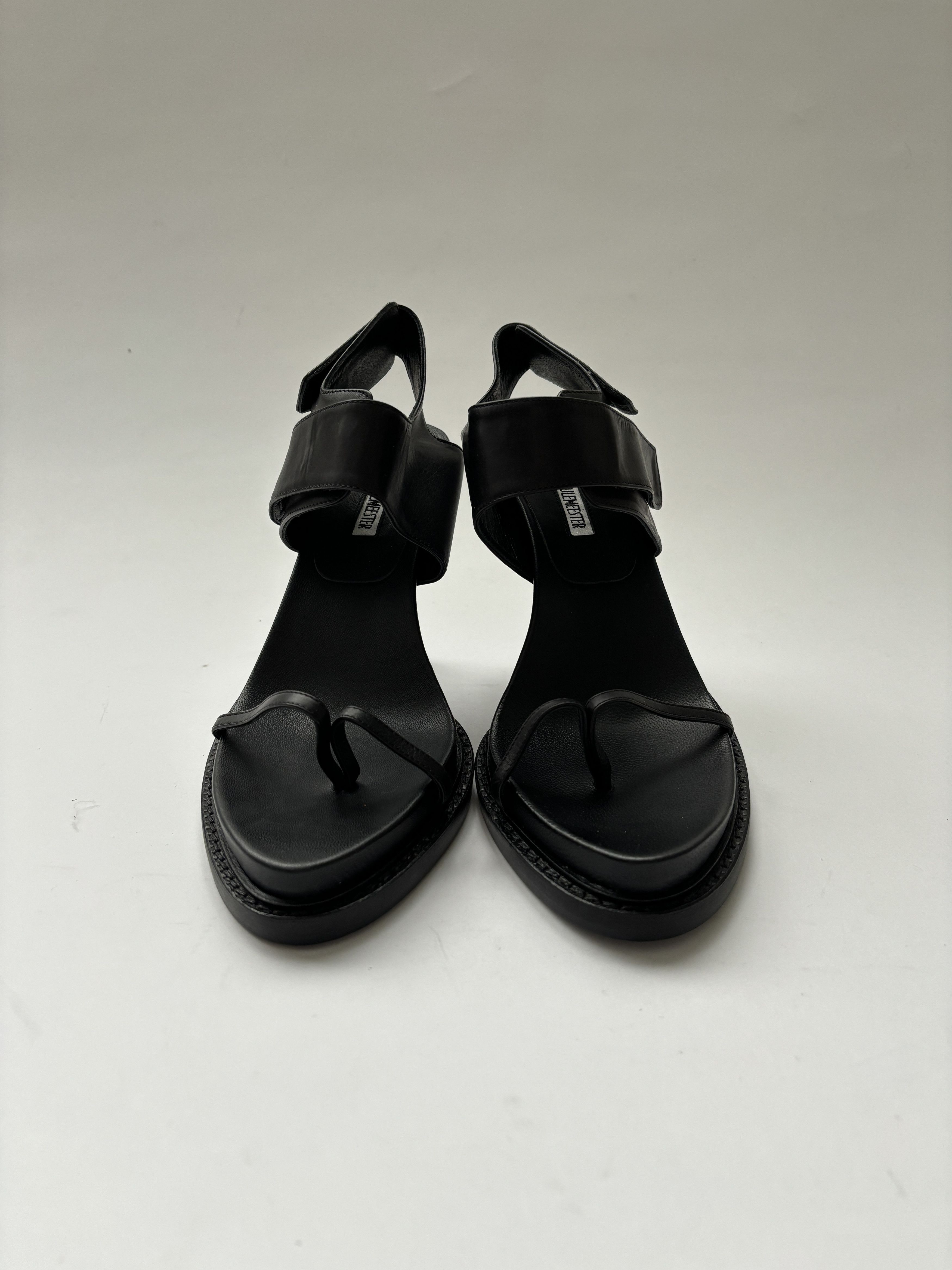 Ann Demeulemeester ⚡️QUICK SALE⚡️Ann Demeulemeester Black Heeled Sandals Size US 9.5 / IT 39.5 - 3 Thumbnail