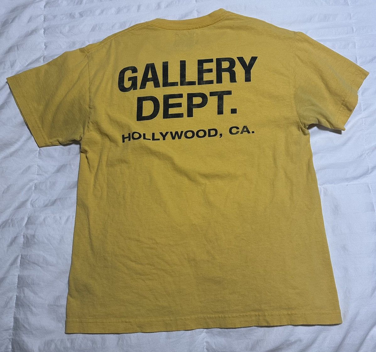 Gallery Dept. Gallery Dept. Vintage Souvenir Yellow T-Shirt Size US M / EU 48-50 / 2 - 2 Thumbnail