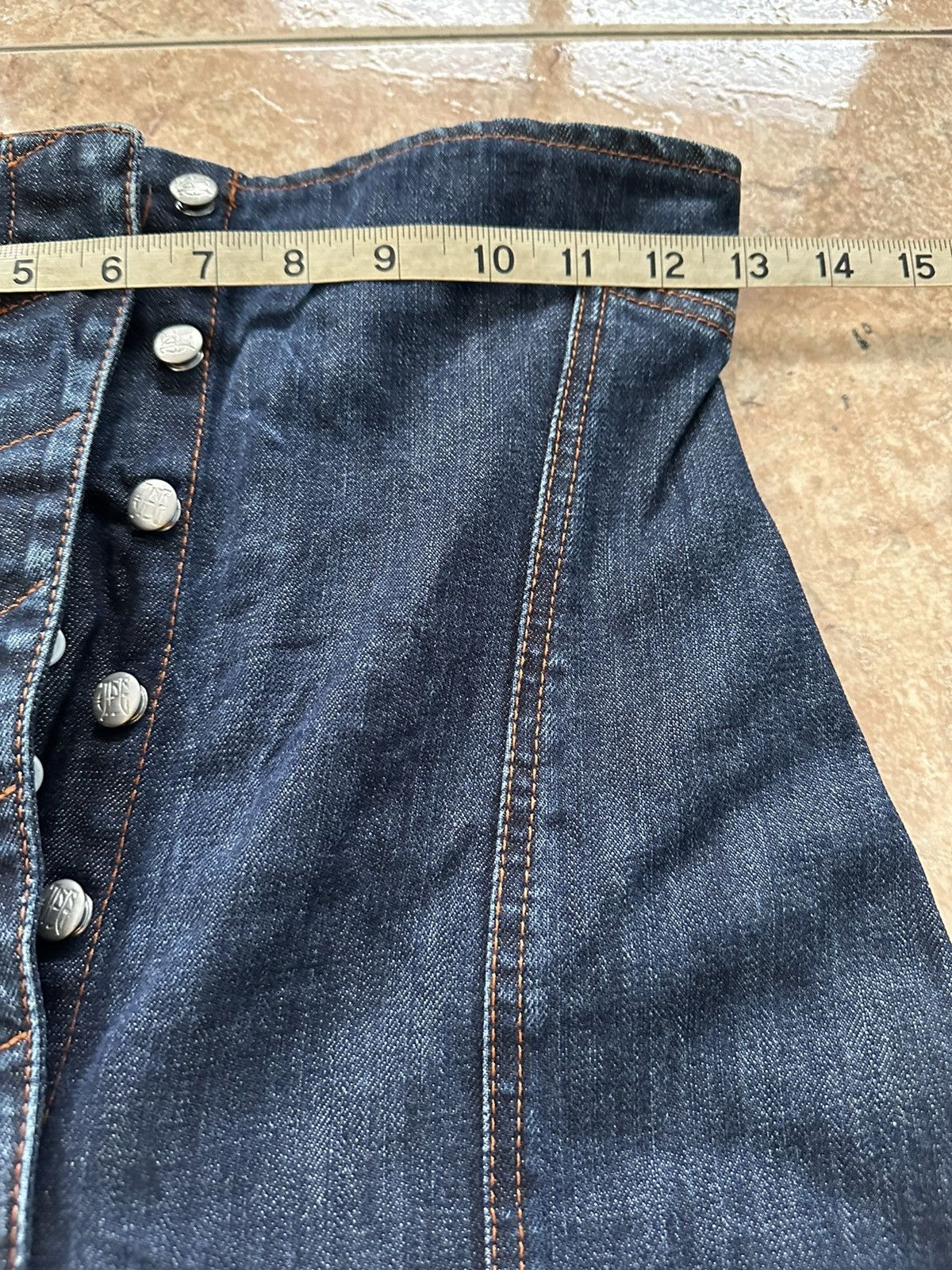 Jean Paul Gaultier JPG high waisted bondage jeans Size 24" / US 00 / IT 34 - 5 Thumbnail