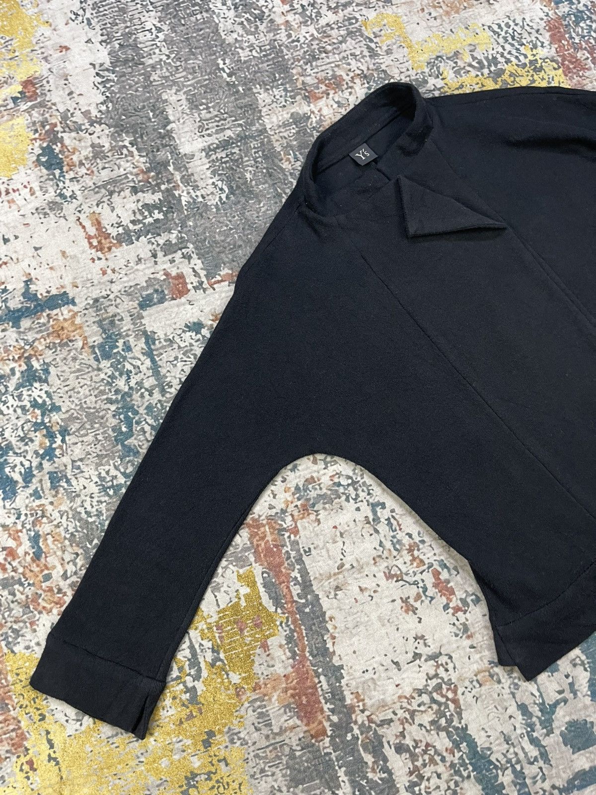 Yohji Yamamoto Yohji Yamamoto Y’s SS 04 Band Collar Short Jacket Size XS / US 0-2 / IT 36-38 - 8 Thumbnail