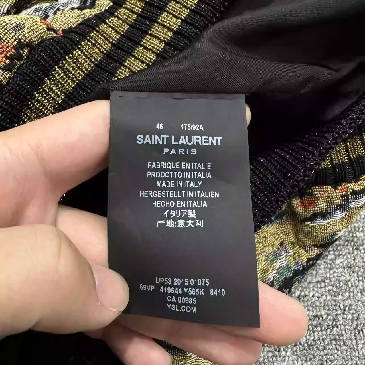 Saint Laurent Show Style Jacket