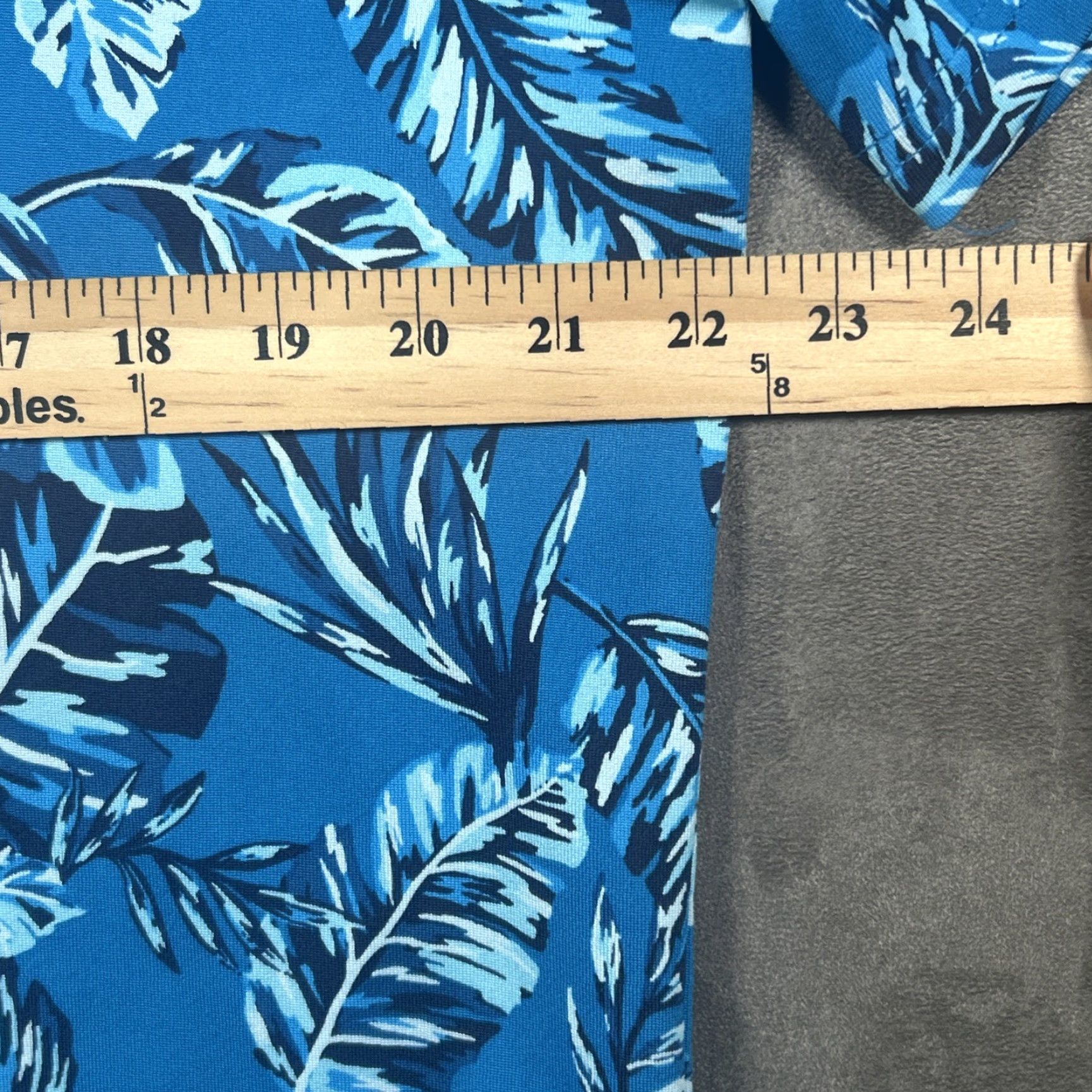 Under Armour Under Armour Polo Shirt Mens L Blue Golf Floral Hawaiian Stretch Shirt Size US L / EU 52-54 / 3 - 5 Thumbnail