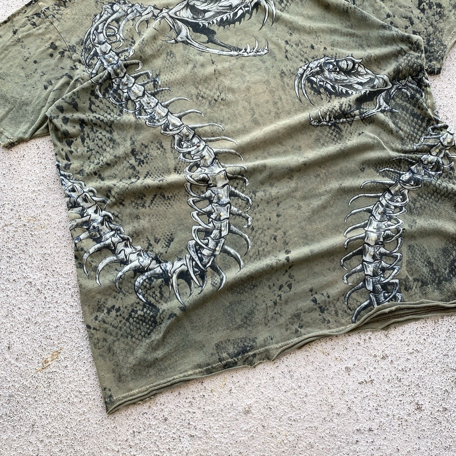 Affliction Crazy Affliction Skeleton T Shirt Tribal Vibe True Religion Size US XL / EU 56 / 4 - 5 Thumbnail