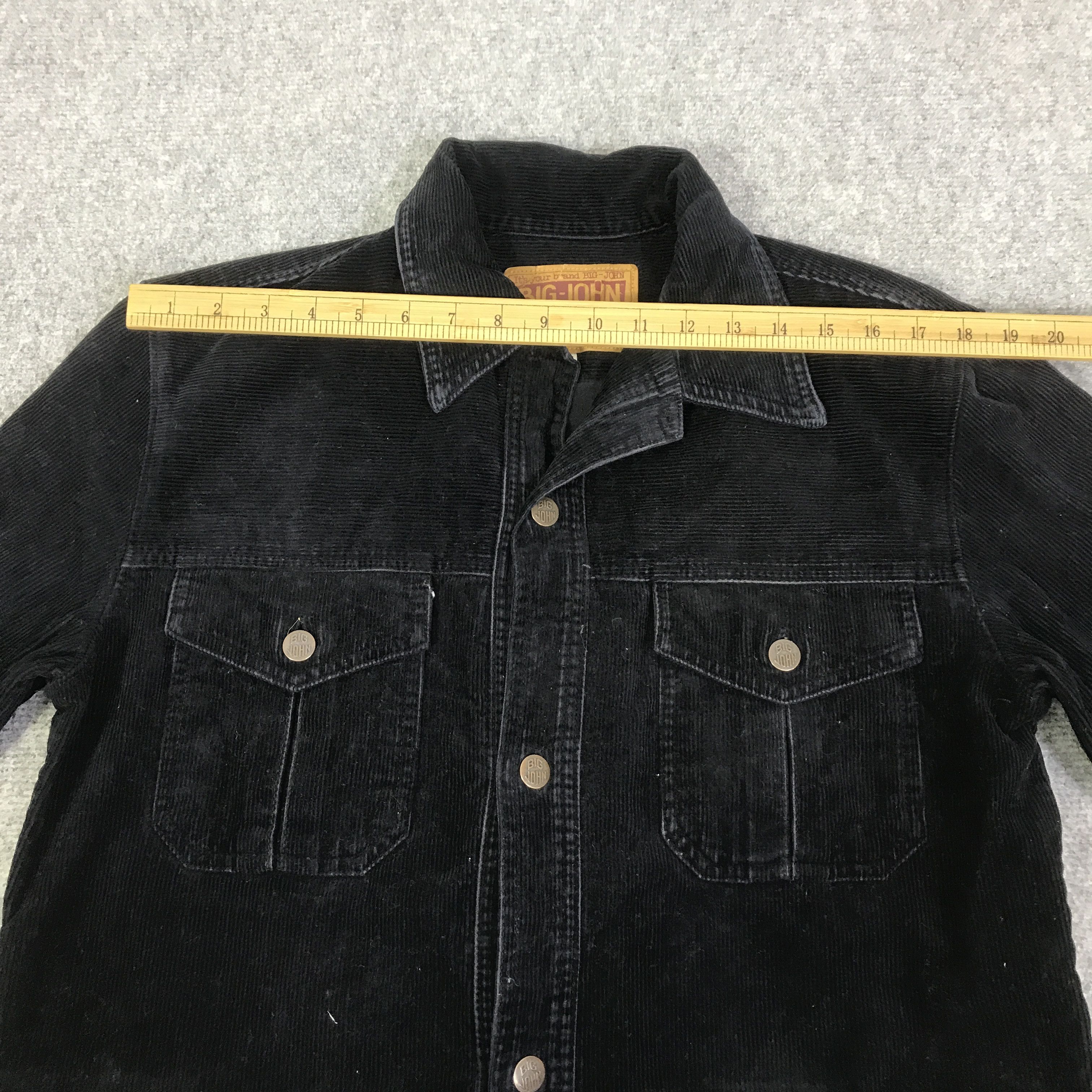 Big John BIG JOHN CORDURY BLACK JACKET K70B22 Size US L / EU 52-54 / 3 - 5 Thumbnail