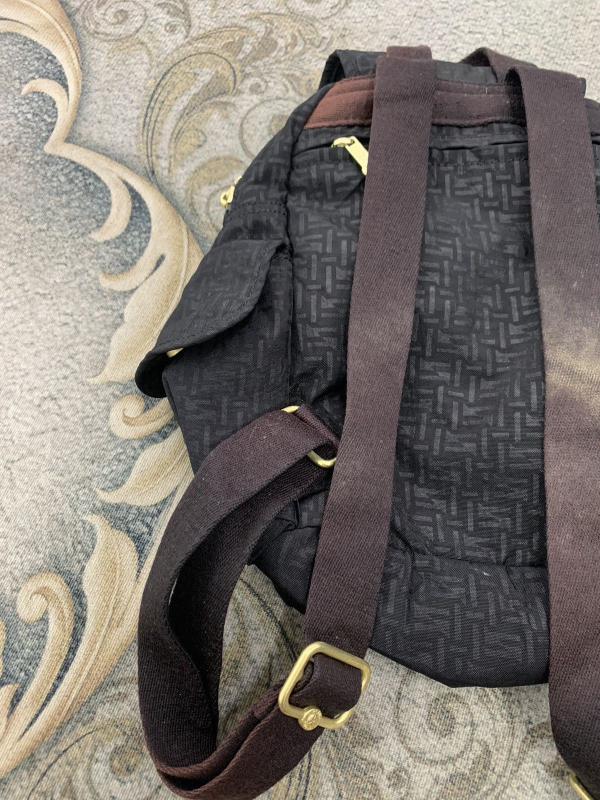 Japanese Brand Kipling Mini Backpack Monogram Art Style Size ONE SIZE - 6 Thumbnail