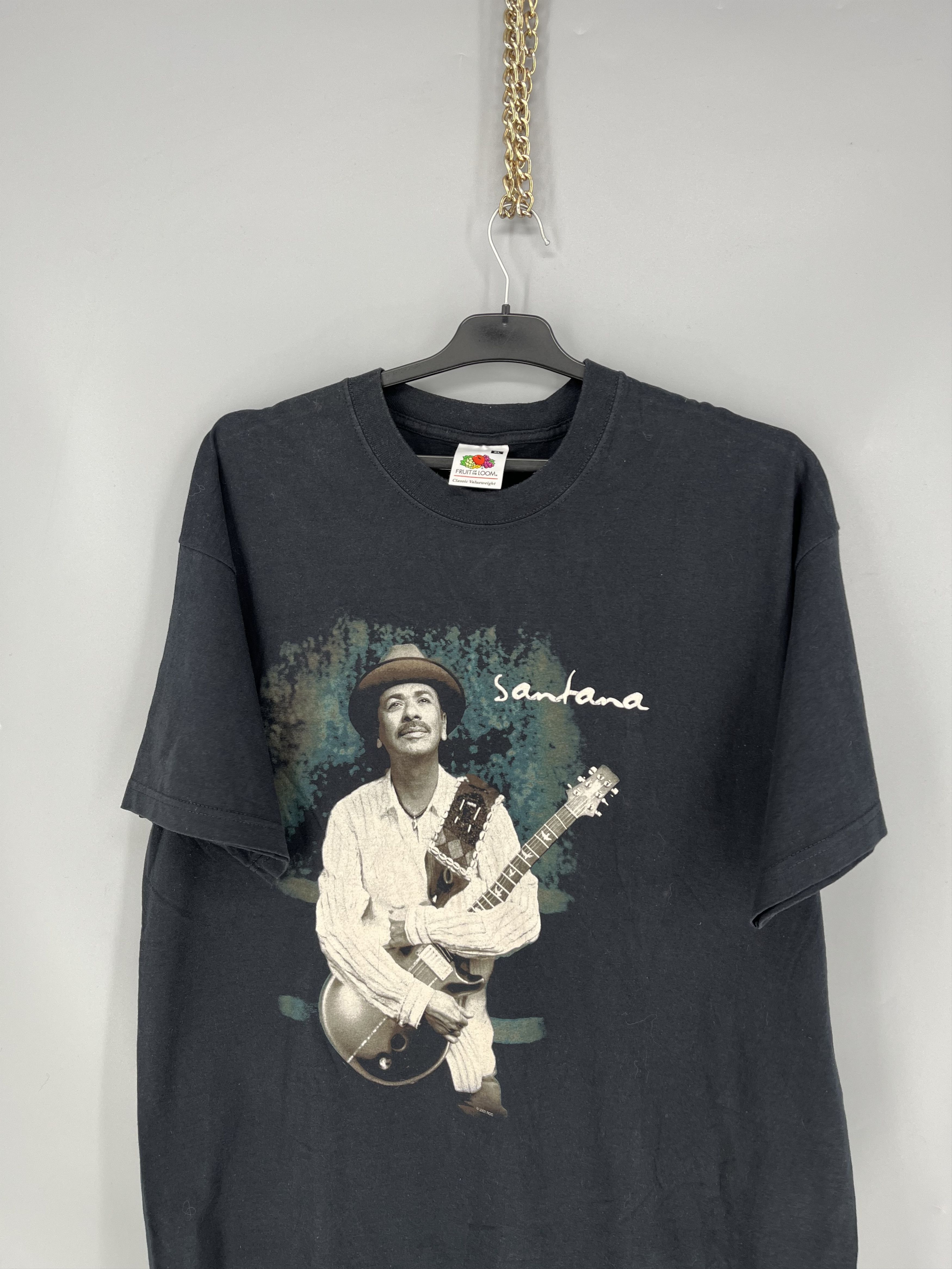 Vintage Santana Official 2003 Latin American Tour "Todo es Uno Shirt Size US XL / EU 56 / 4 - 6 Thumbnail