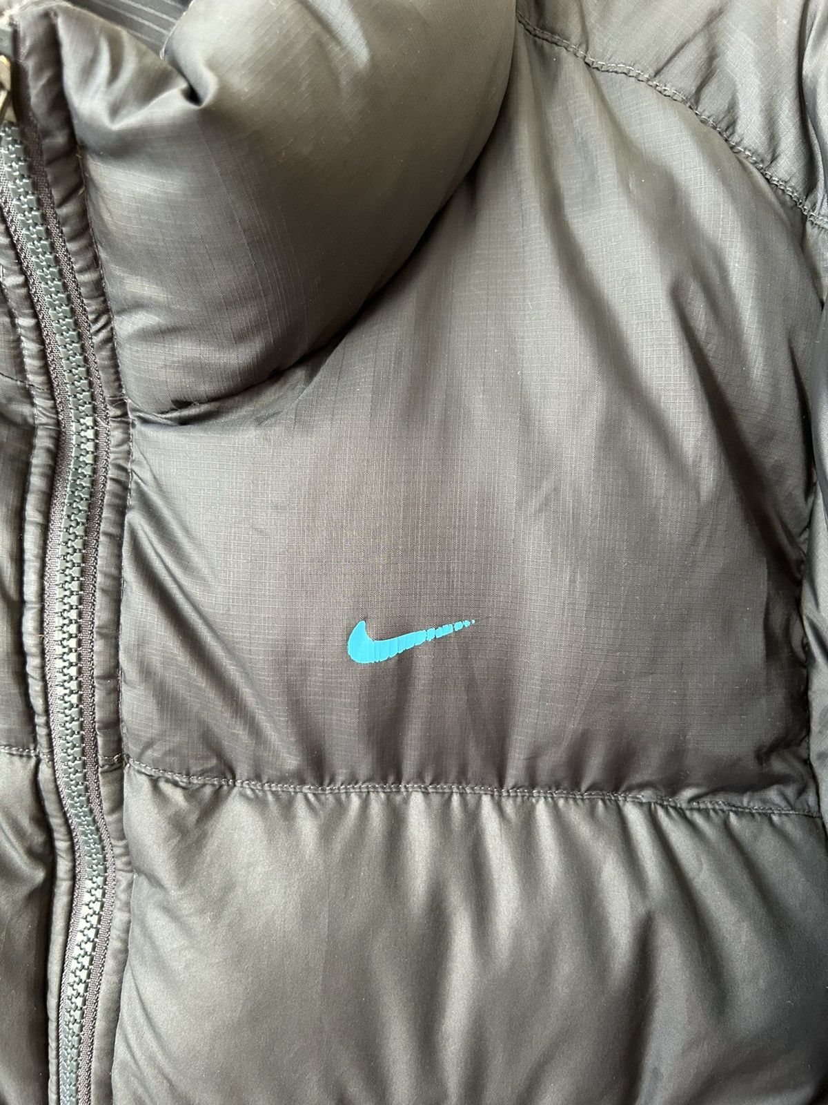 Vintage NIKE DRILL Y2K VINTAGE DOWN PUFFER JACKET Size US S / EU 44-46 / 1 - 4 Thumbnail