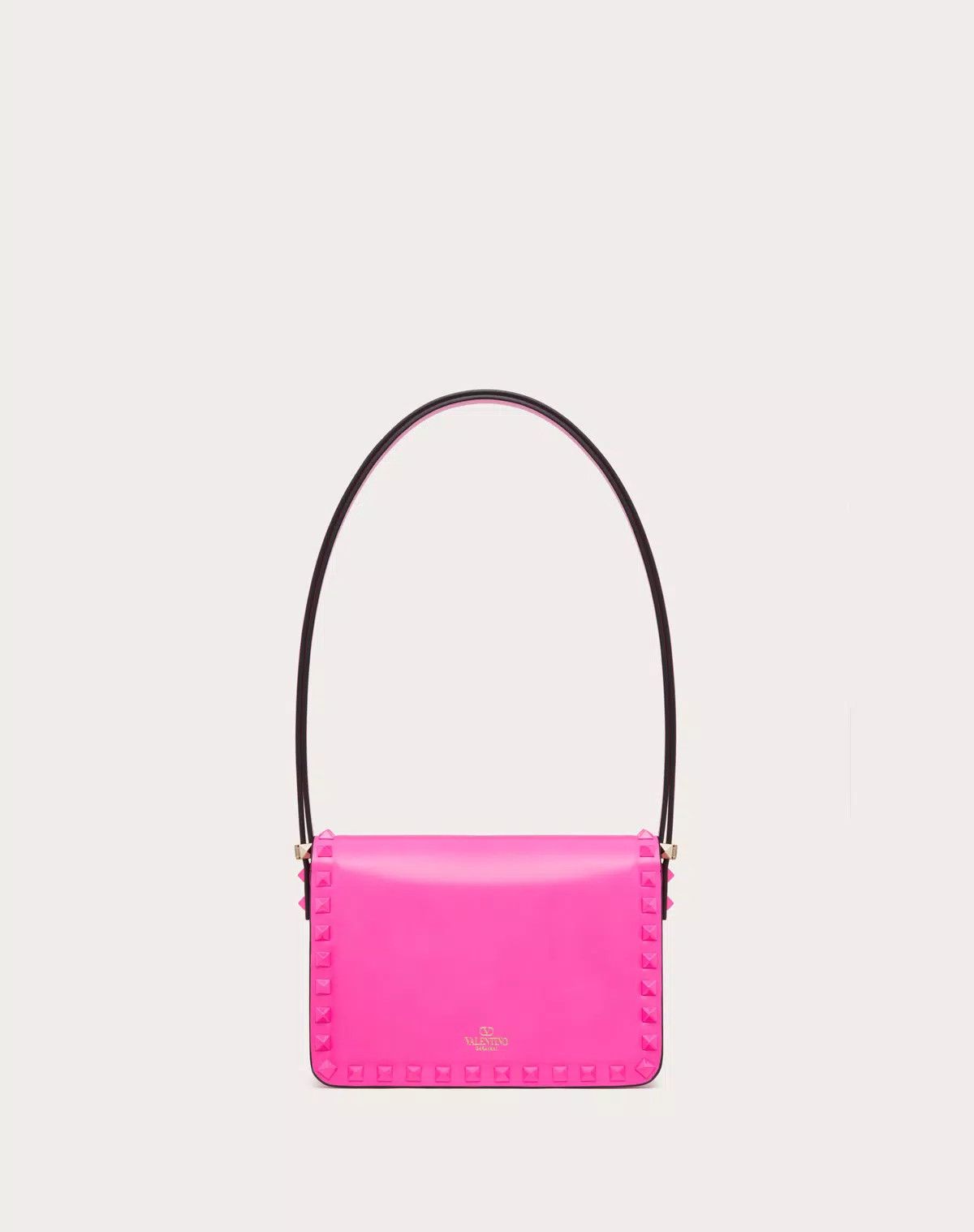 Valentino o1s1wg110426 Size: OS / Rockstud23 Small Shoulder Bag Pink Size ONE SIZE - 4 Thumbnail