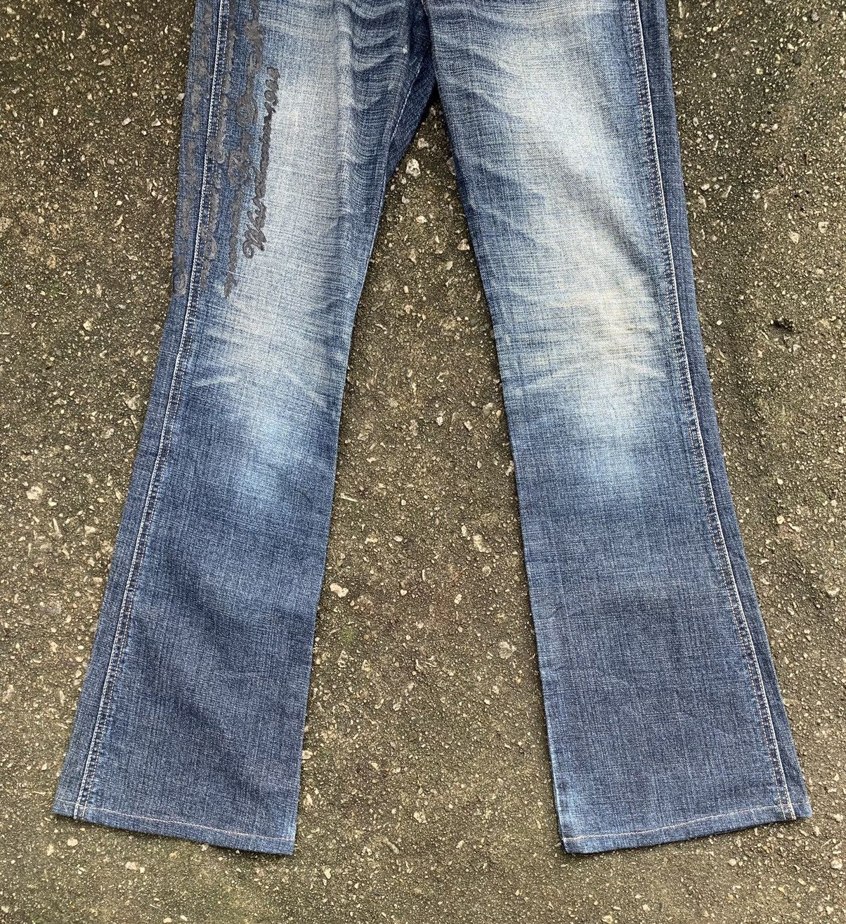 Japanese Brand Sword Fish Flare Unisex Denim Jeans Pants Size US 29 - 10 Thumbnail