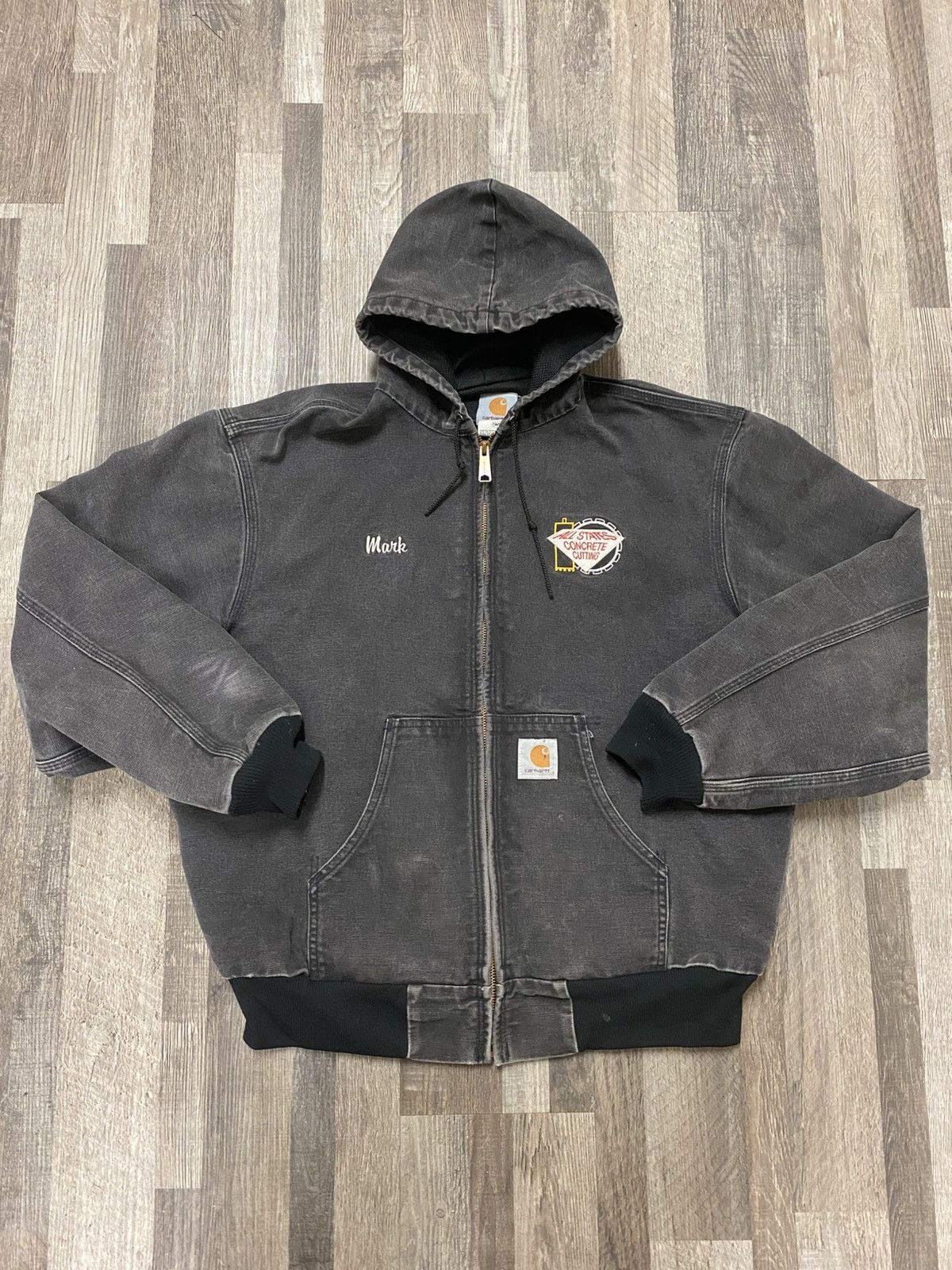 Carhartt Vintage Carhartt Active Sun Faded Jacket Made in Usa Y2K Size US XL / EU 56 / 4 - 1 Thumbnail