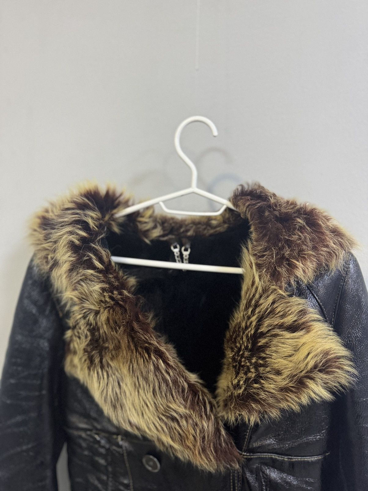 If Six Was Nine × Japanese Brand Y2K Jacket Eco Faux Leather Fur lgb Size S / US 4 / IT 40 - 2 Thumbnail