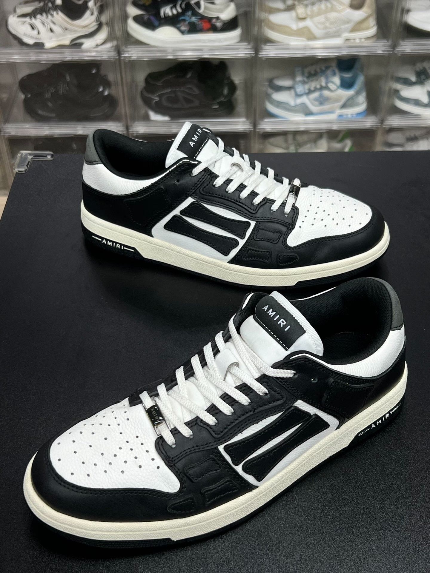 Amiri Amiri Black Lowtop Sneakers 10 Men Size US 10 / EU 43 - 1 Thumbnail