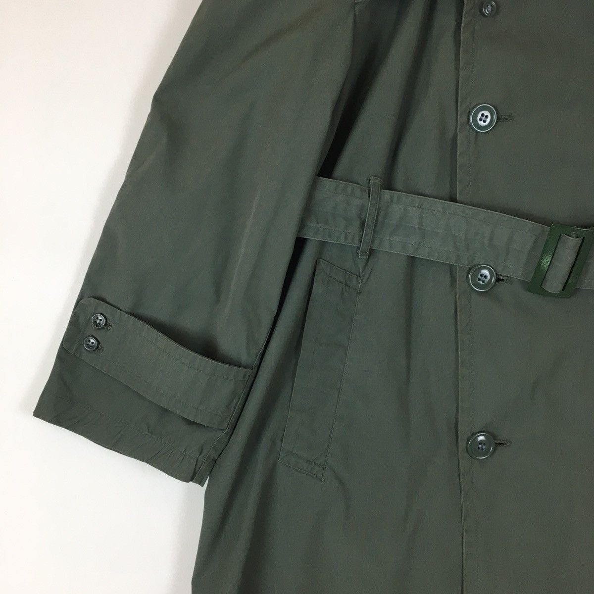 Vintage Vintage Military Raincoat By Rolane Sportswear Size US L / EU 52-54 / 3 - 4 Thumbnail