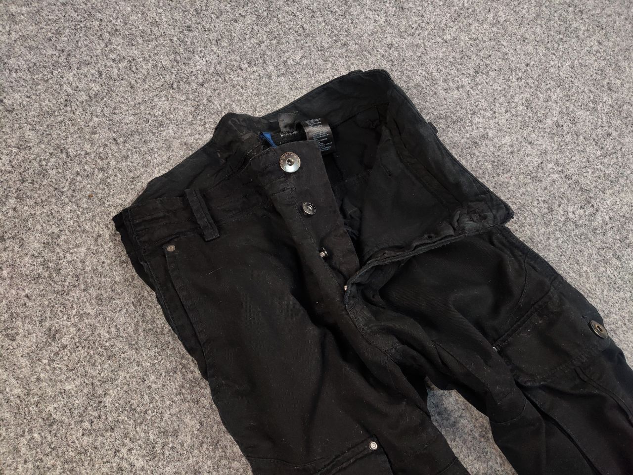 Hysteric Glamour vintage If Six Was Nine style flared Baggy Cargo Pants Y2K Size US 30 / EU 46 - 6 Thumbnail