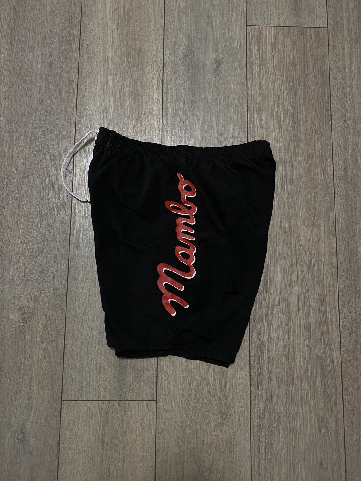 Mambo Vintage Mambo Shorts Black Streatwear Big Logo Red Y2K Size US 34 / EU 50 - 2 Thumbnail