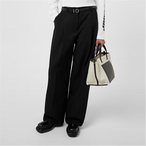 Jil Sander o1g2r1mq1024 Pants in Black Size 29" - 3 Thumbnail