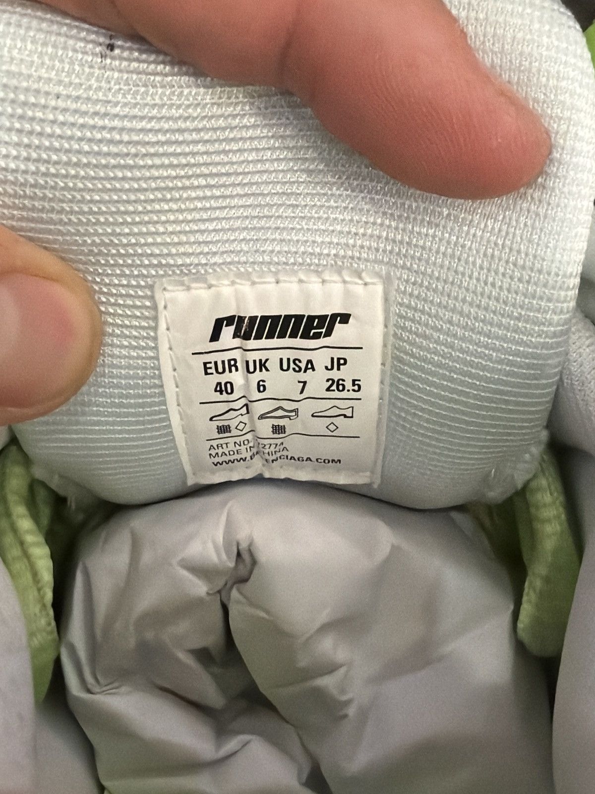 Balenciaga Size 40EU/7US - Balenciaga Runner Marathon Unreleased NEW Size US 7 / EU 40 - 11 Thumbnail