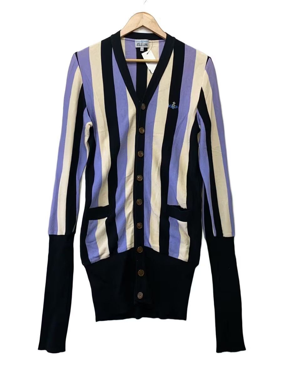 Vivienne Westwood Striped Orb Knit Cardigan Size US S / EU 44-46 / 1 - 1 Thumbnail