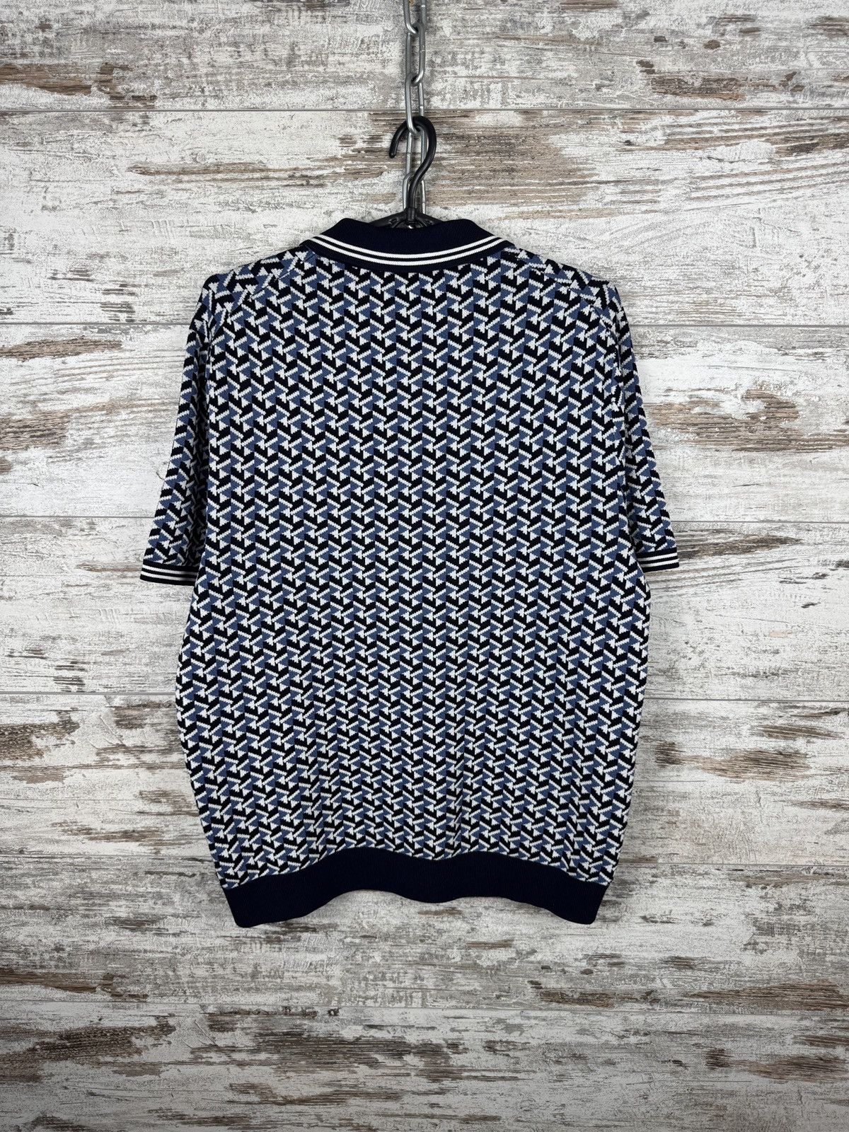 Reiss Mens Reiss polos luxury T-shirt tee size L blue Size US L / EU 52-54 / 3 - 9 Thumbnail