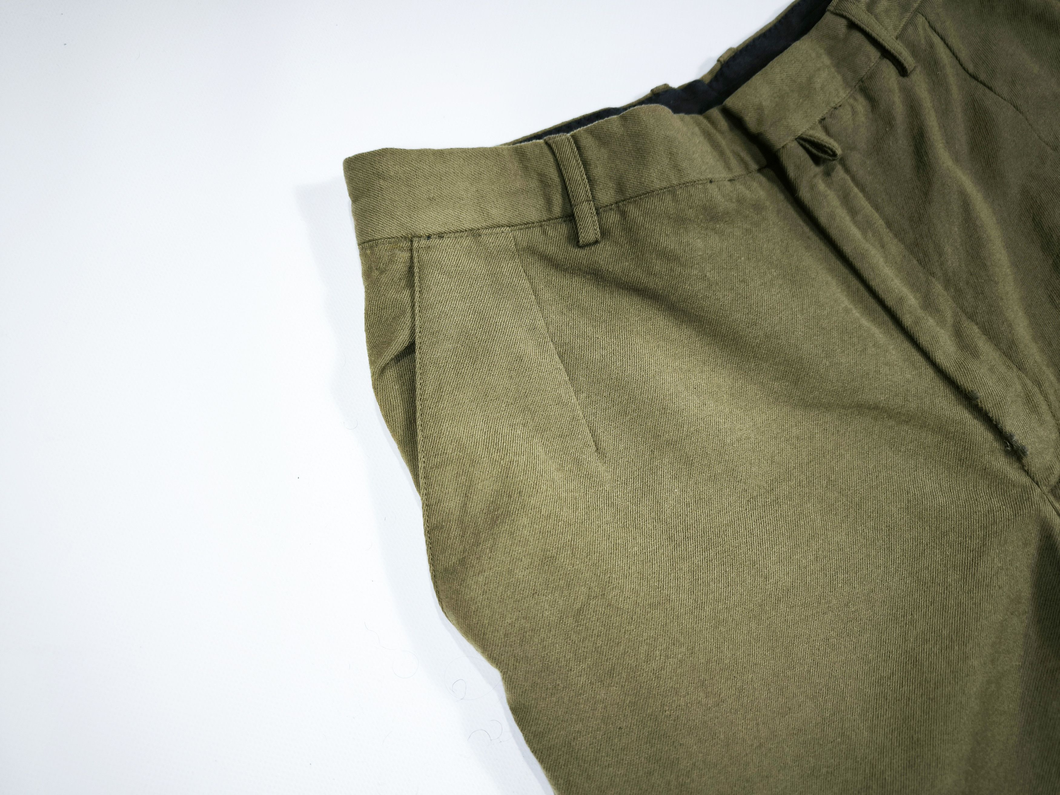Dries Van Noten Vintage Dries Van Noten Wool Brown Pants Size W32 L30 Size US 32 / EU 48 - 3 Thumbnail