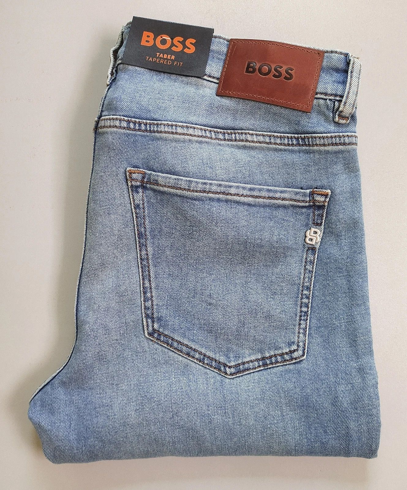 HUGO BOSS DELAWARE Slim fit men's Jeans Free Shipping T-6014