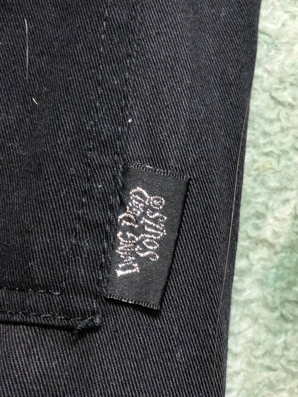 Vintage Vintage black denim pants Y2K Living Dead Souls Size US 38 / EU 54 - 21 Thumbnail