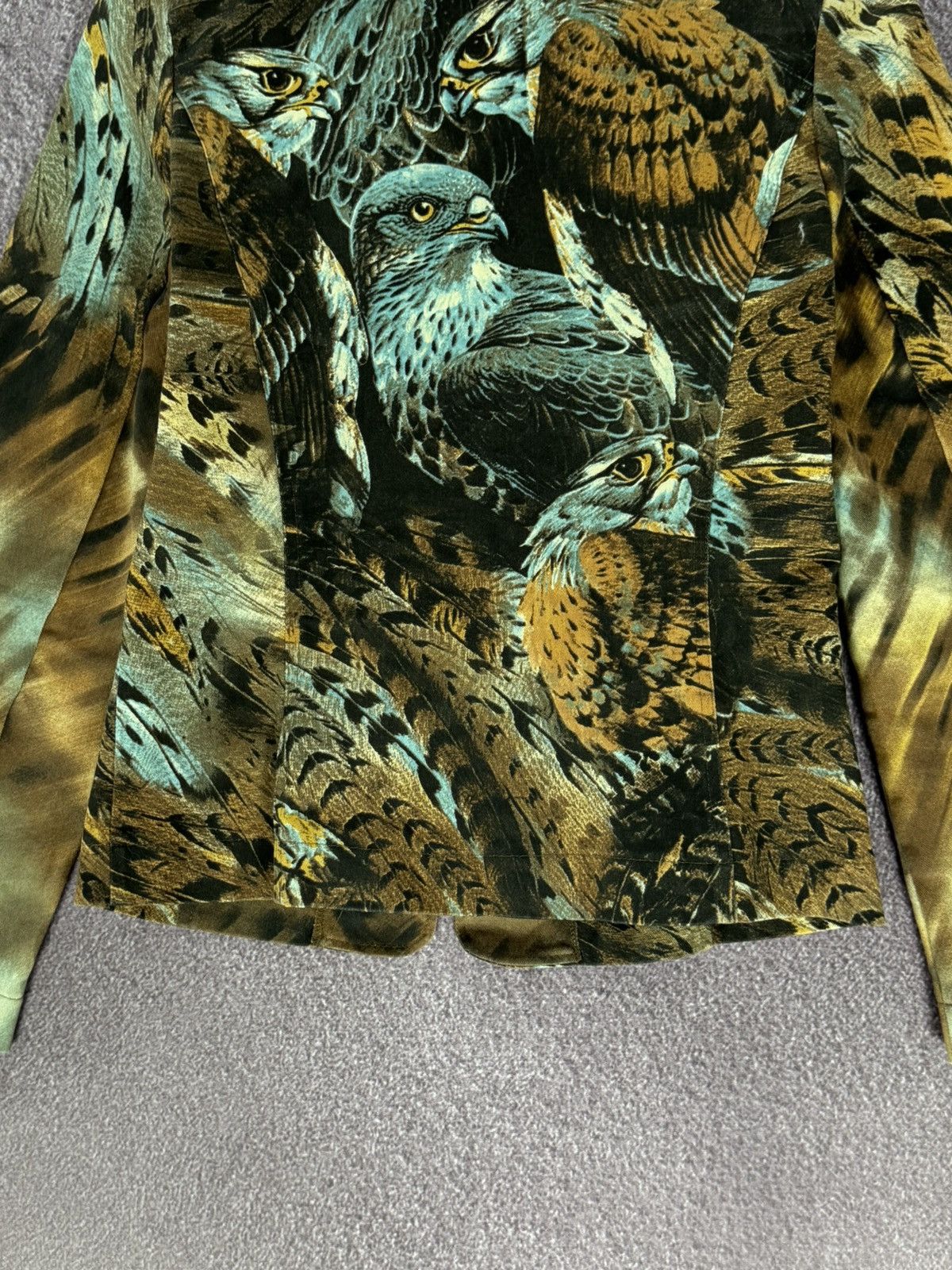 Hysteric Glamour 00s Aesthetic Coloured Overprint Y2K Zip-Up Jakcet Size M / US 6-8 / IT 42-44 - 10 Thumbnail