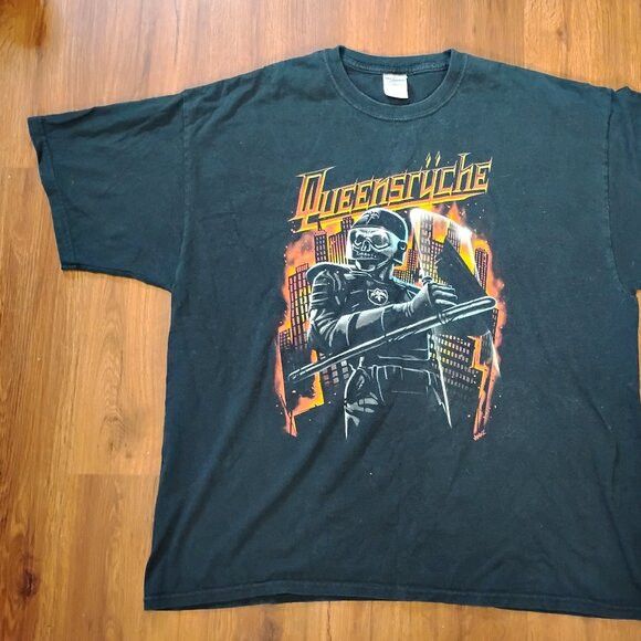 Band Tees Queensryche 2008 World Tour T-Shirt Size US XXL / EU 58 / 5 - 2 Thumbnail