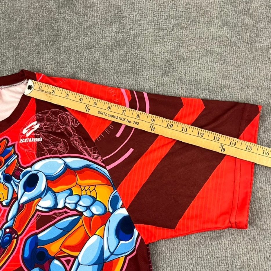 Peter Millar Scudo Shirt Graphic Futuristic Performance Stretch Train XL Cycling Biking Mens Size US XL / EU 56 / 4 - 6 Thumbnail