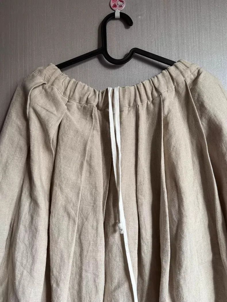 Comme des Garcons Comme Des Garcons size XS Cotton Linen Pleated Skirt Size 25" / US 0 / IT 36 - 3 Thumbnail