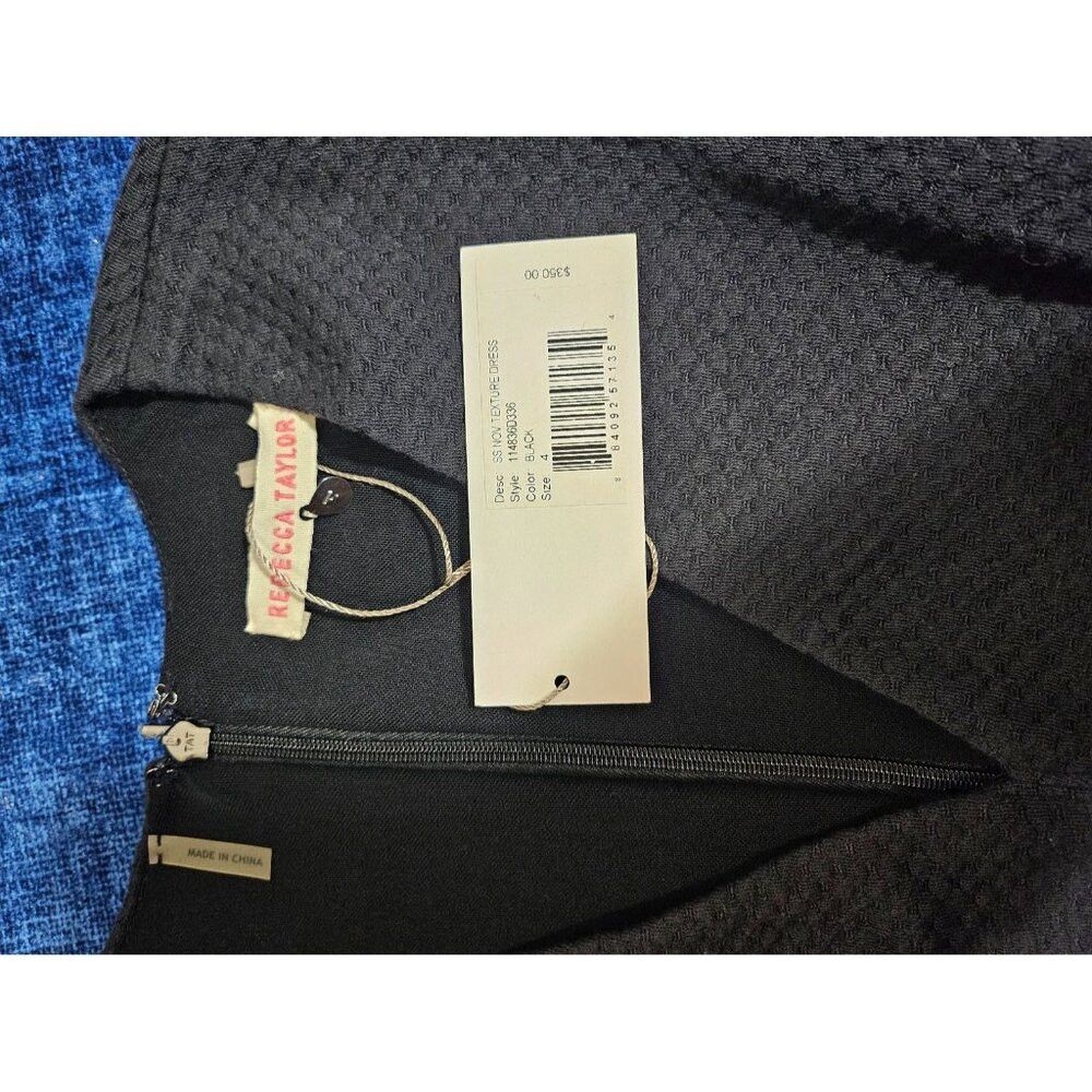 Rebecca Taylor Rebecca Taylor Textured V Neck Cap Sleeve Flare Dress Size Size XS / US 0-2 / IT 36-38 - 4 Thumbnail