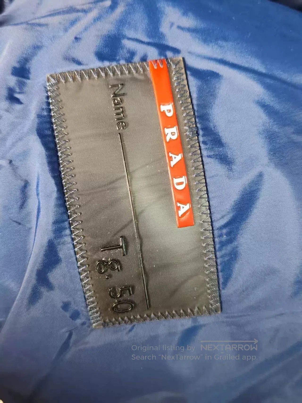Prada Prada Metallic Triangle Cotton Vest. Size M / US 6-8 / IT 42-44 - 2 Thumbnail