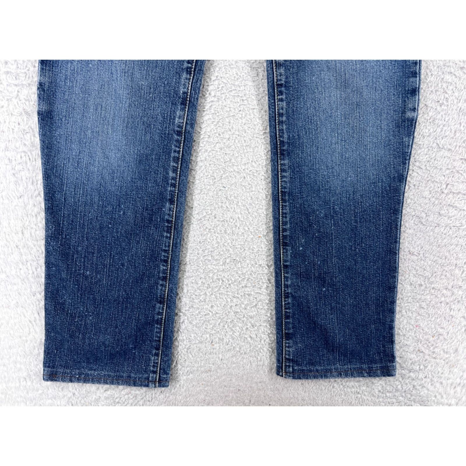 Tommy Hilfiger Tommy Hilfiger Pants Womens 11 Blue Denim Jeans Straight Mid Rise Cotton Blend Size 32" / US 10 / IT 46 - 5 Thumbnail