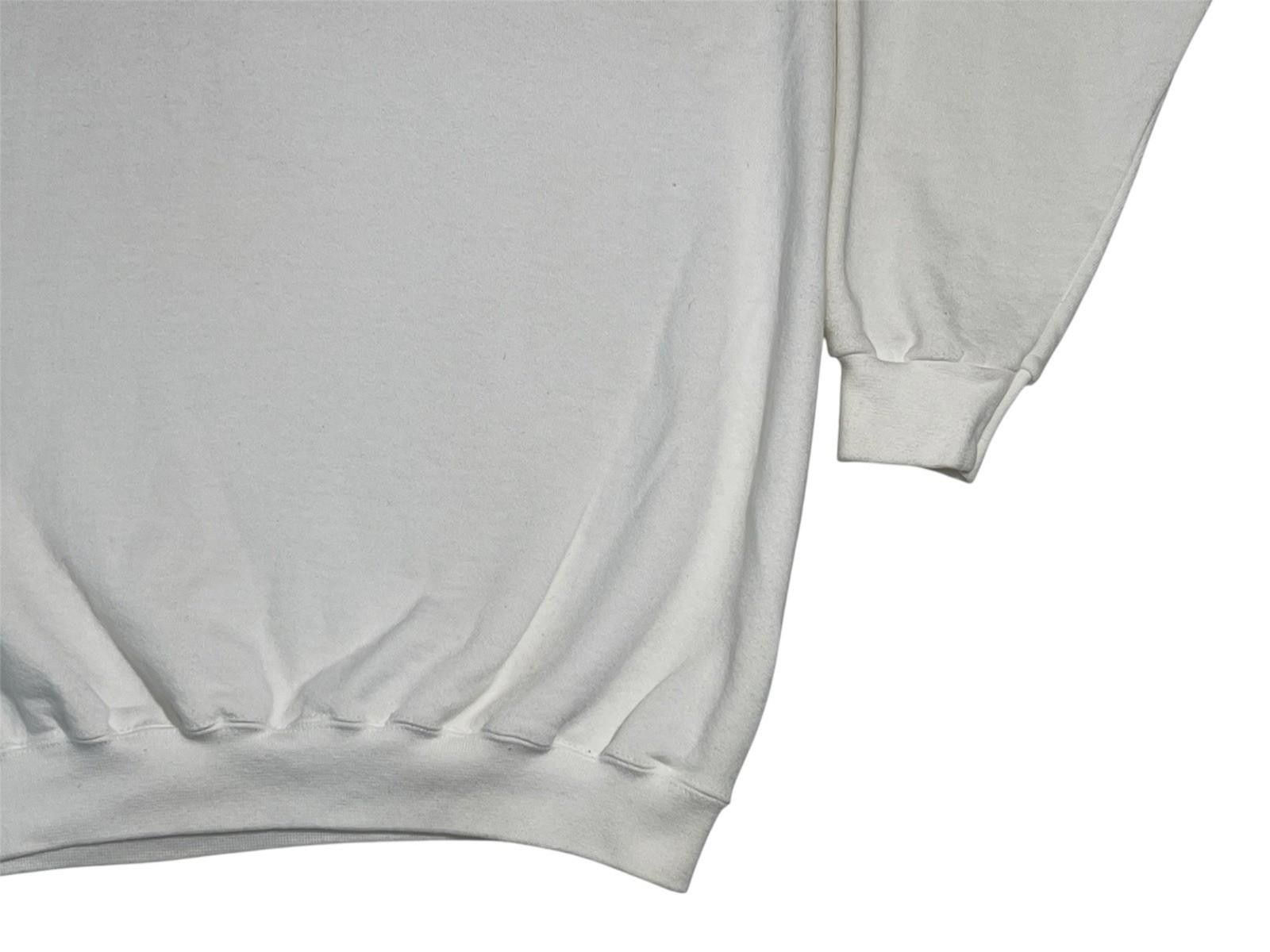 DKNY 1990s DKNY Donna Karen New York White Boxy USA Sweatshirt XL Size US XL / EU 56 / 4 - 4 Thumbnail