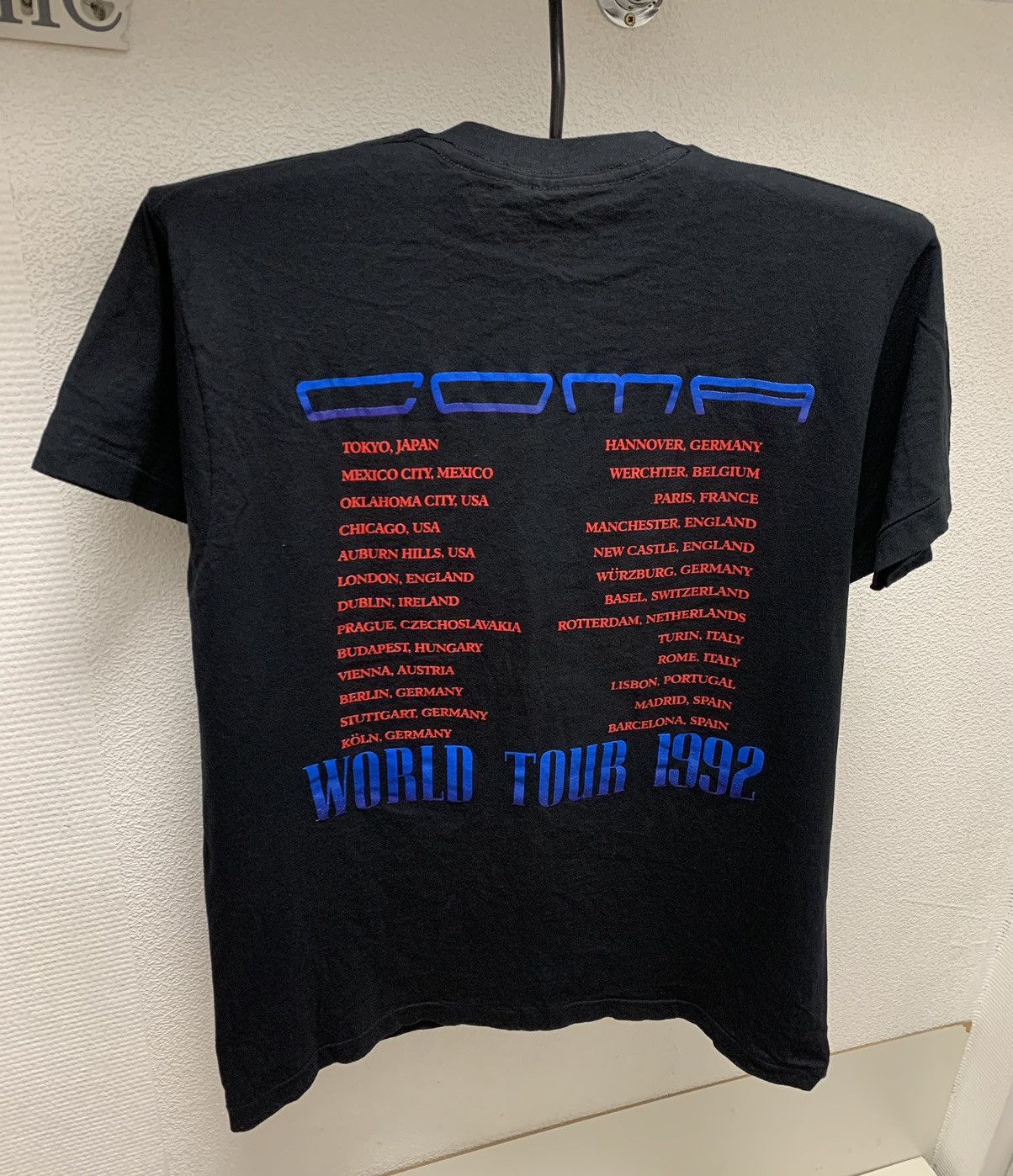 Band Tees Guns N roses screen stars vintage world tour t-shirt 1992 Xl Size US XL / EU 56 / 4 - 2 Thumbnail