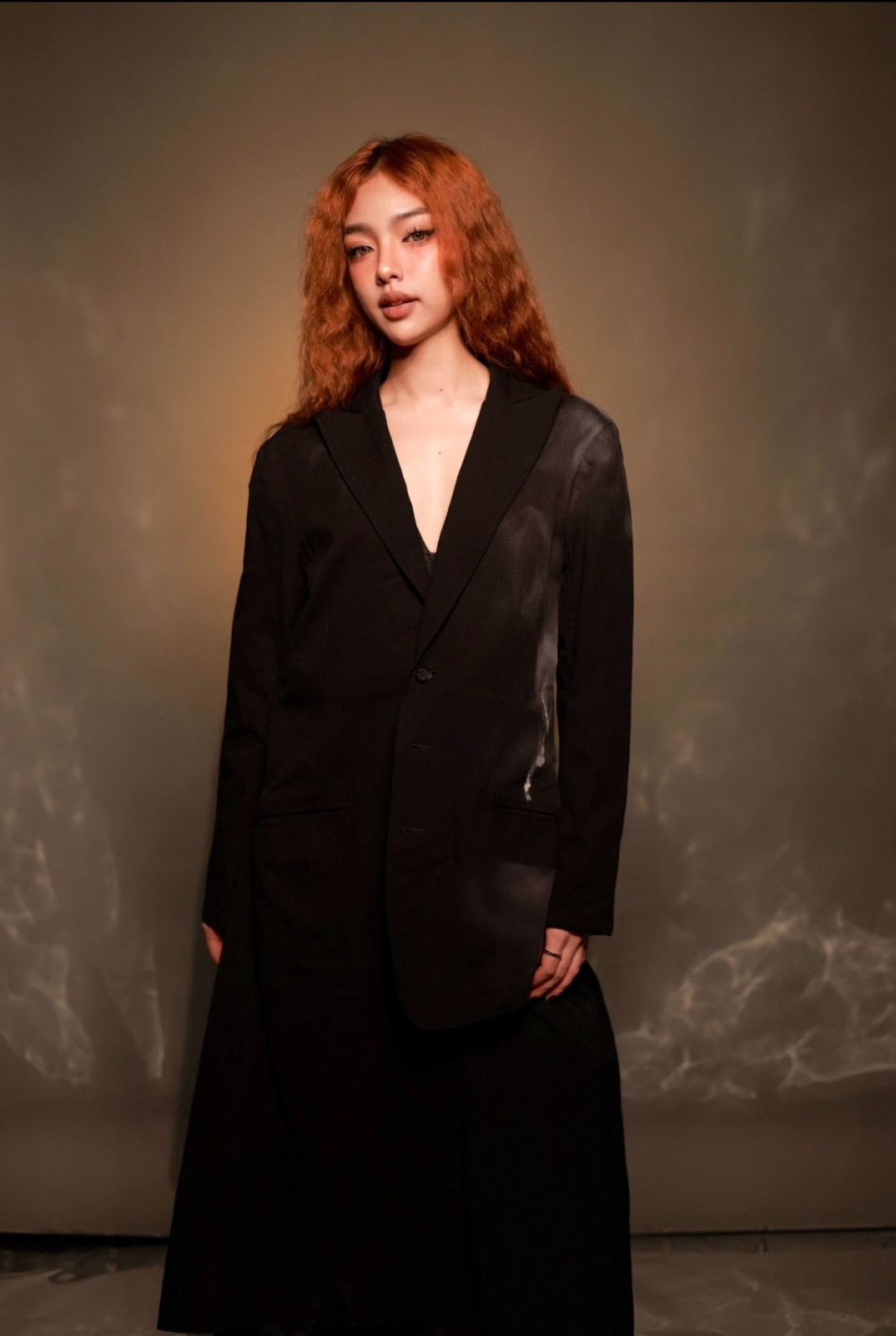 Yohji Yamamoto Yohji Yamamoto +Noir AW18 Smoke Paint Jacket Size M / US 6-8 / IT 42-44 - 2 Thumbnail