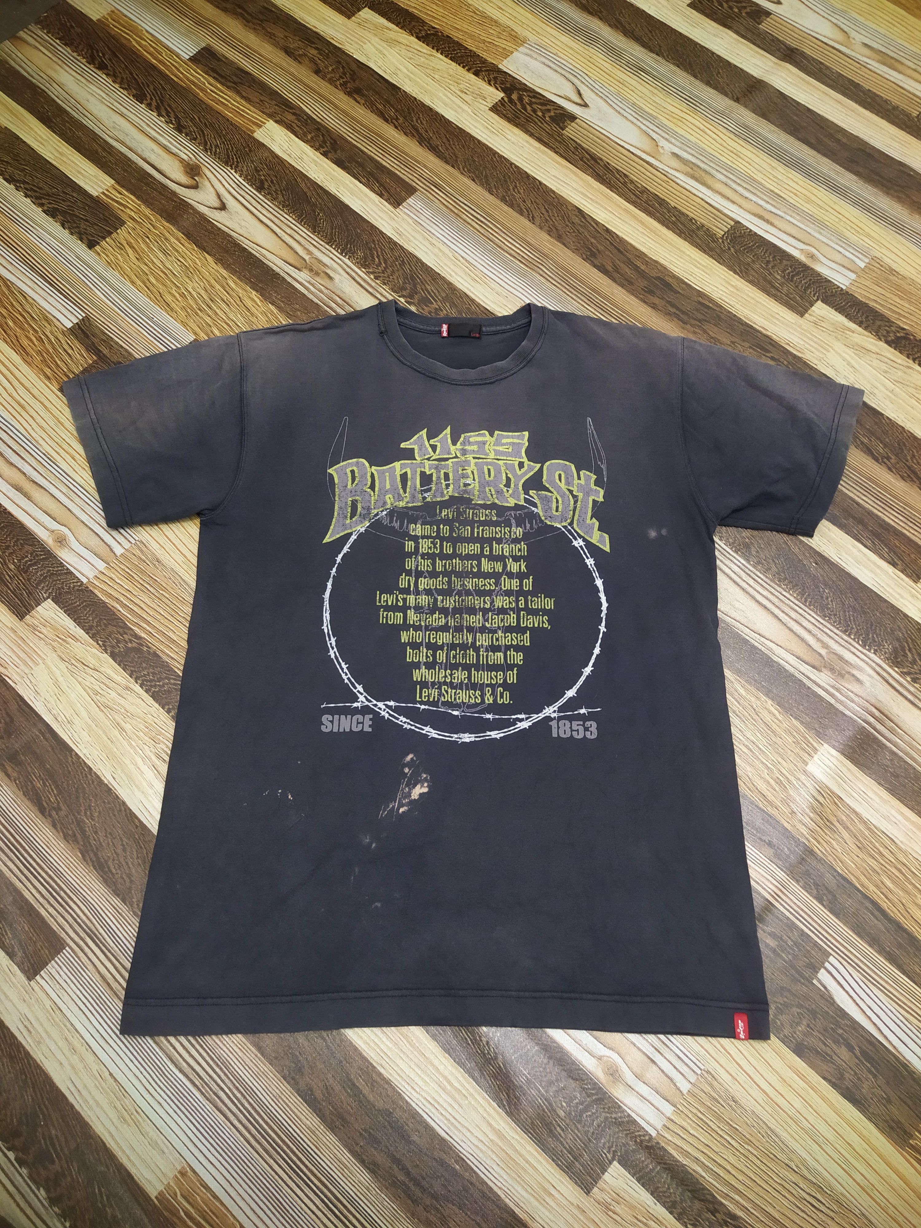 Levi's Vintage Clothing Vintage Levi's Strauss Japan 1155 Battery St Distressed Size US L / EU 52-54 / 3 - 1 Thumbnail