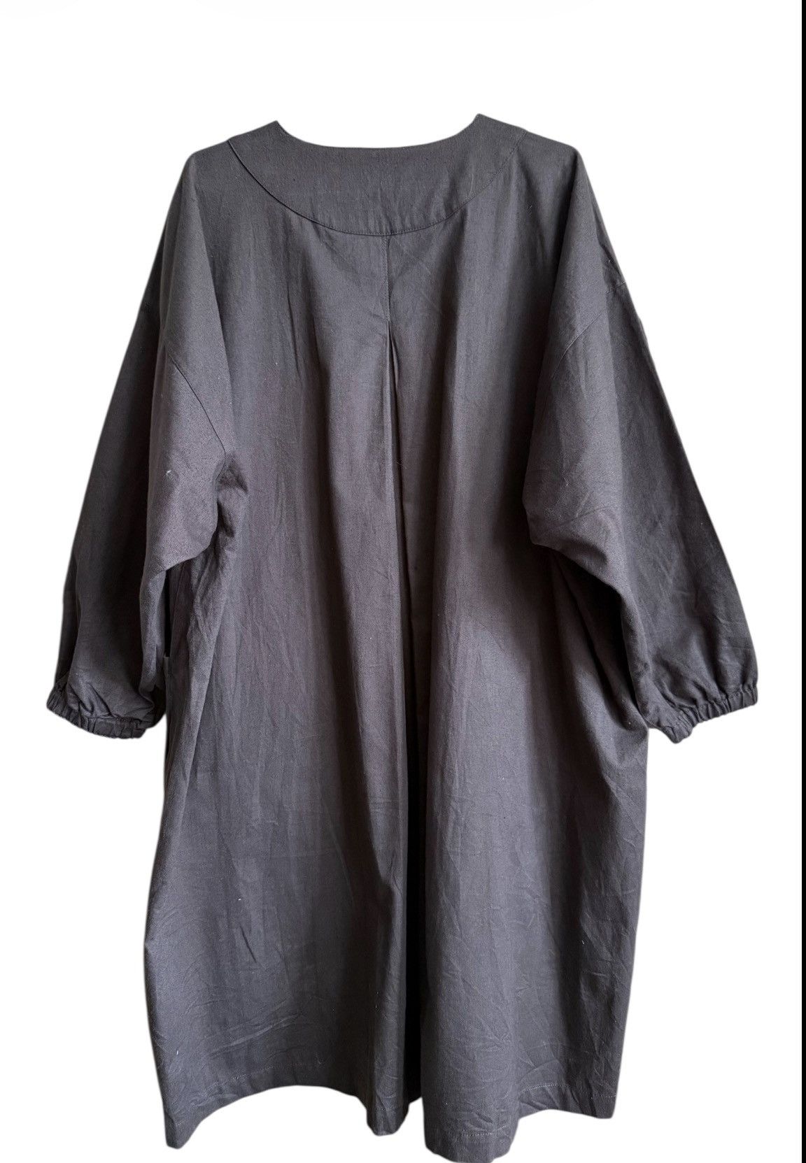 Issey Miyake Issey Miyake Long Jacket Coat Brown Size US XXL / EU 58 / 5 - 4 Thumbnail