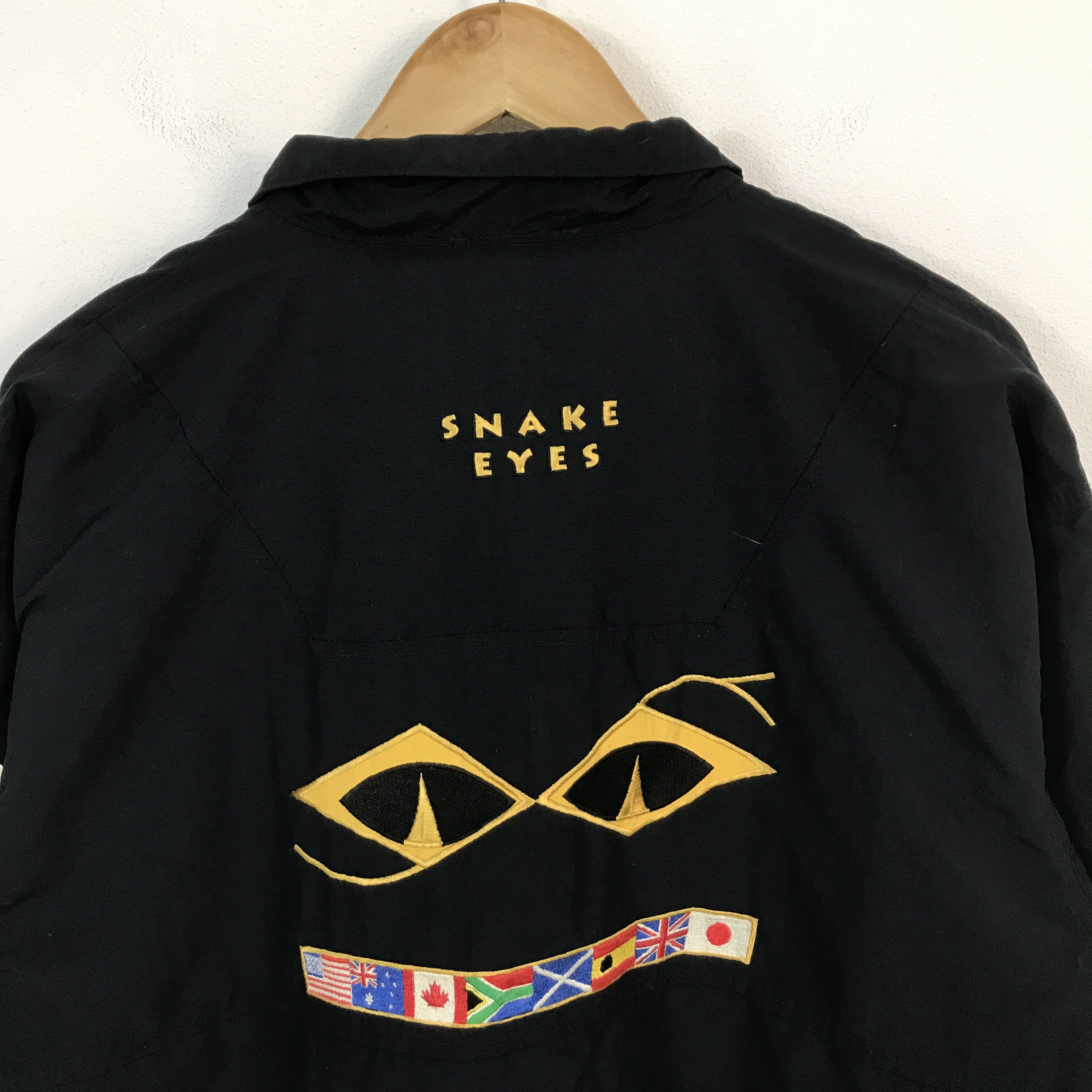 Japanese Brand × Vintage Snake Eyes Made In USA Zipper jacket Size US M / EU 48-50 / 2 - 4 Thumbnail