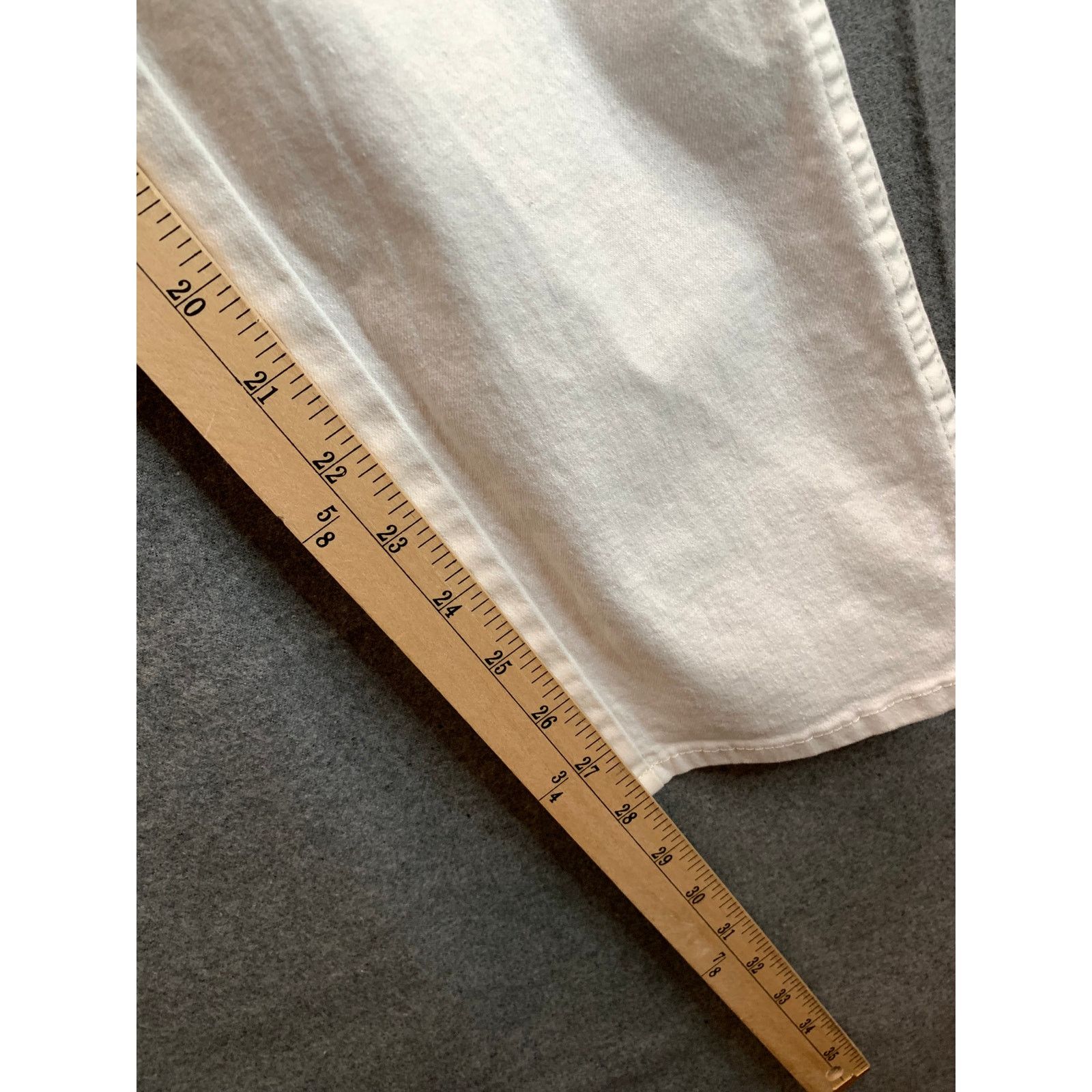 Other & Denim Women's Pants Size 33 White Size 33" - 8 Thumbnail