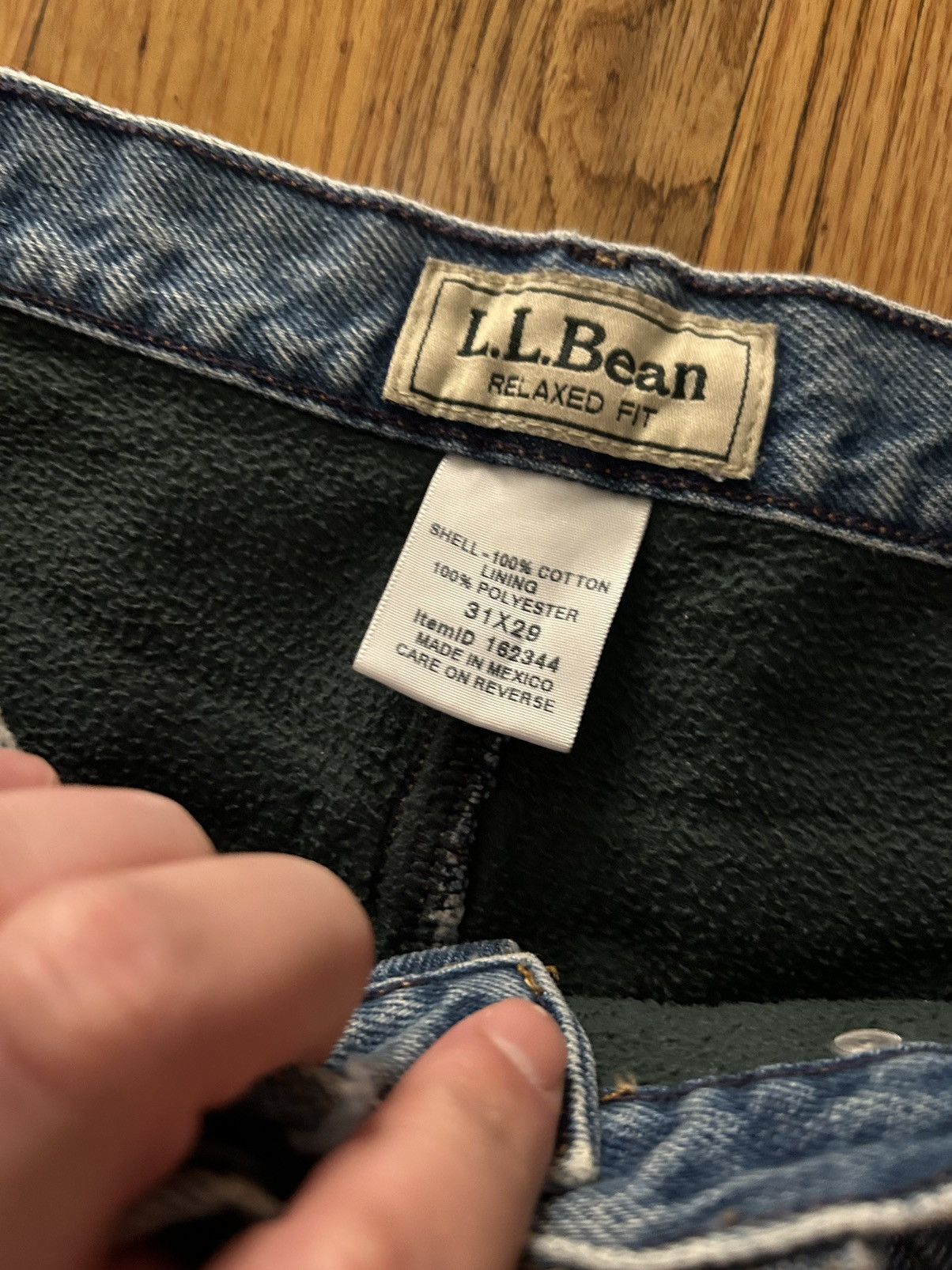 L.L. Bean LL Bean Blanket Jeans Size US 31 - 2 Thumbnail