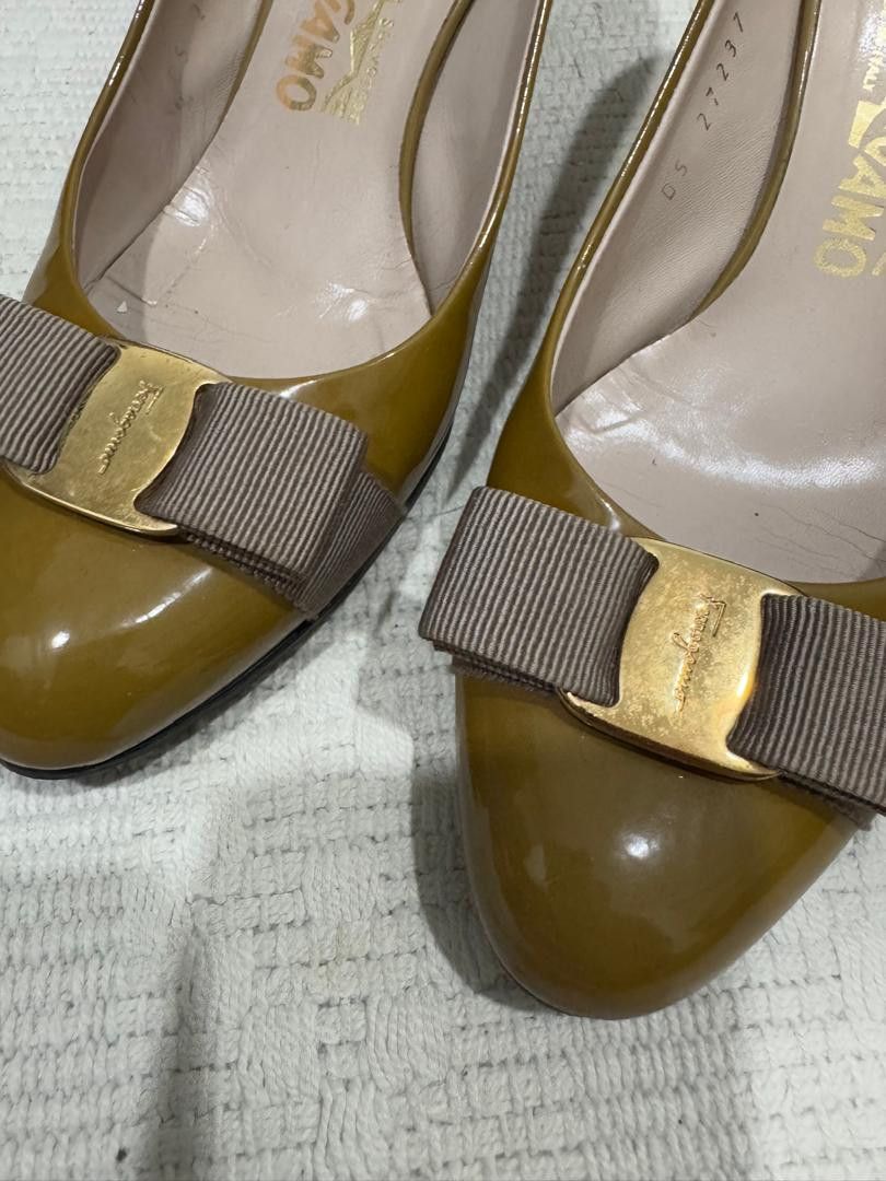 Salvatore Ferragamo Vintage Salvatore Ferragamo Heels Size US 7.5 / IT 37.5 - 3 Thumbnail
