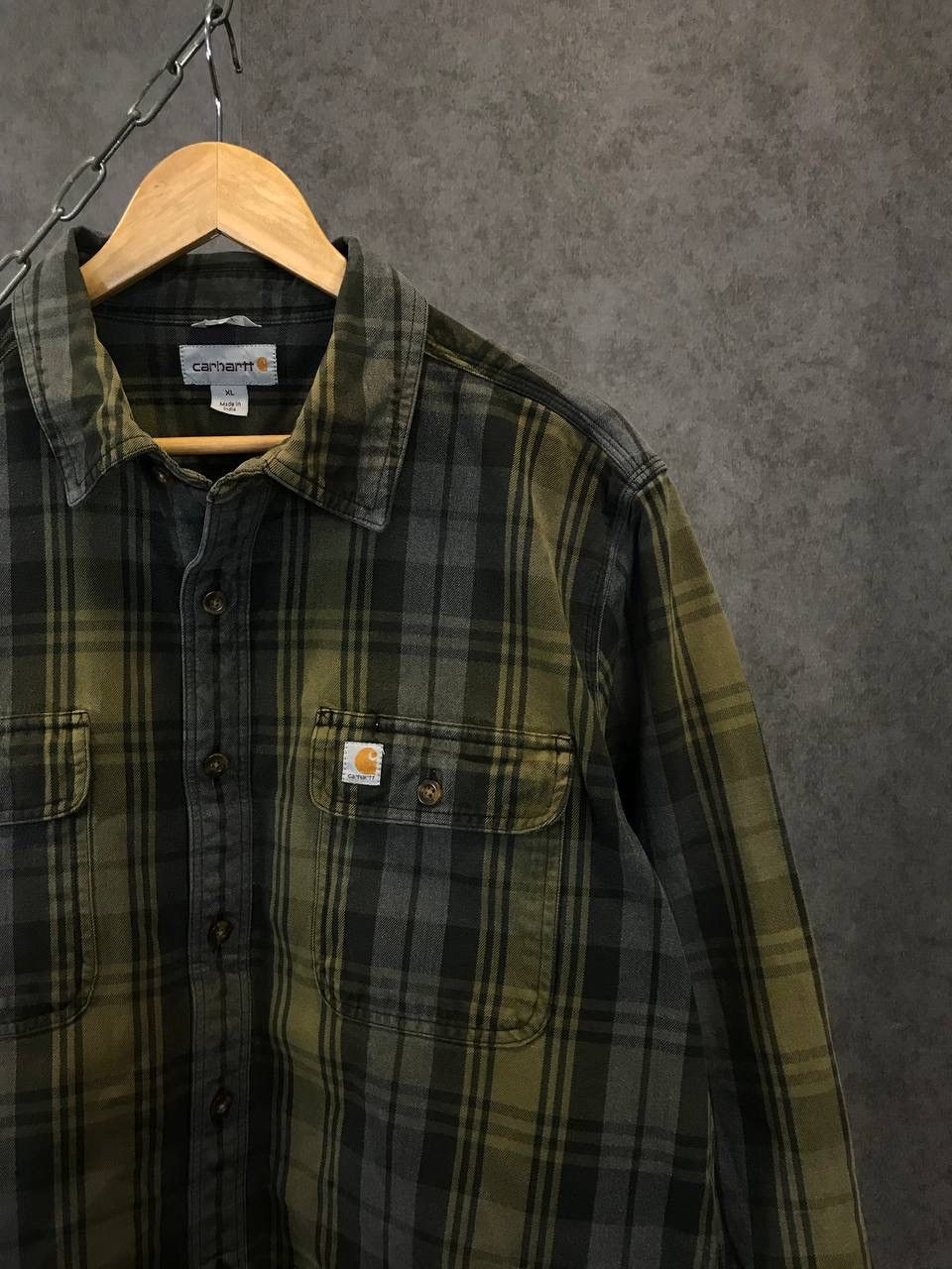 Carhartt Carhartt vintage outdoor heavy cotton shirt Size US XL / EU 56 / 4 - 2 Thumbnail