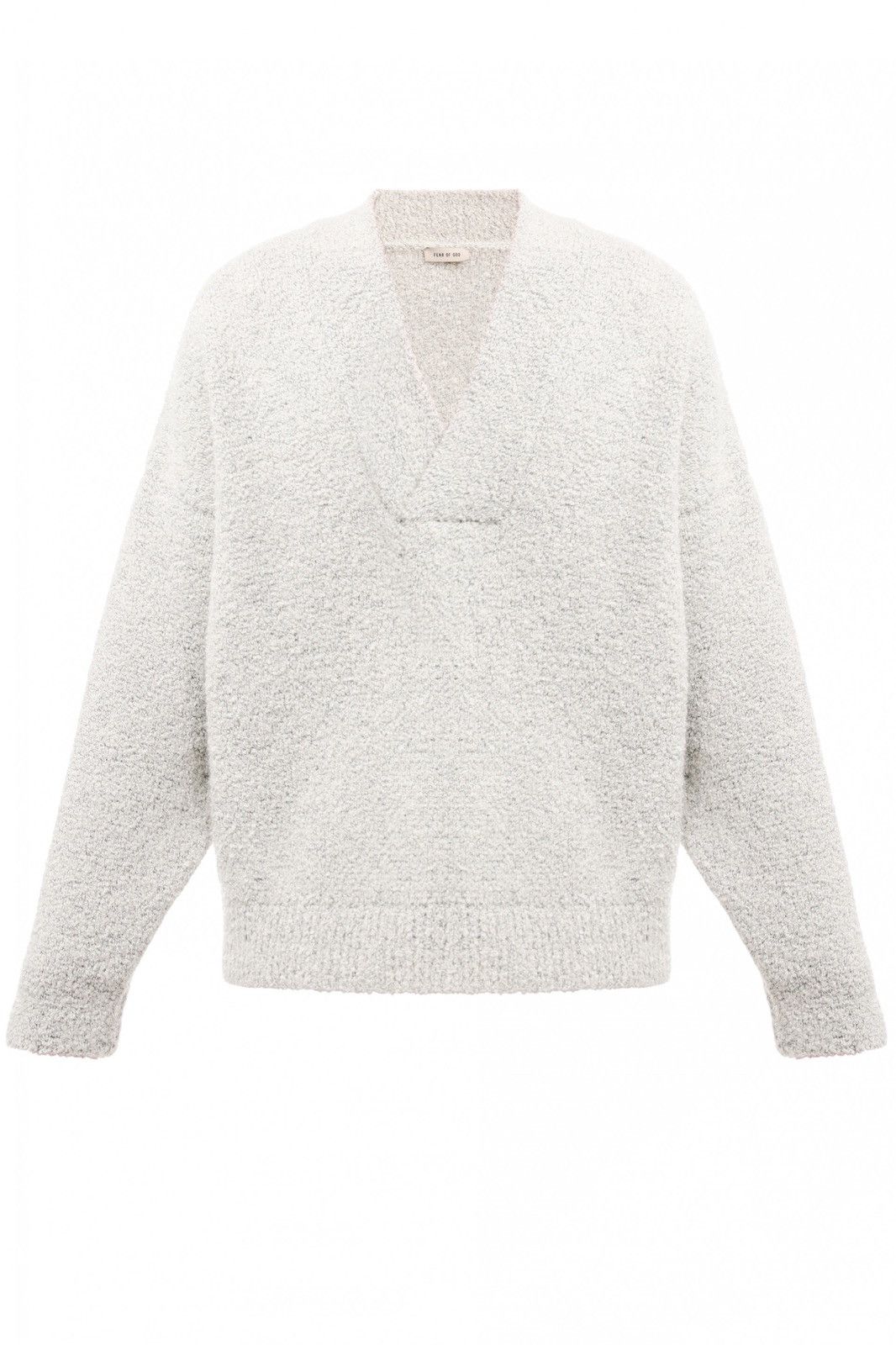 Fear of God Last Fear of God Mohair Boucle Overlapped V-Neck Sweater Size US XS / EU 42 / 0 - 1 Thumbnail
