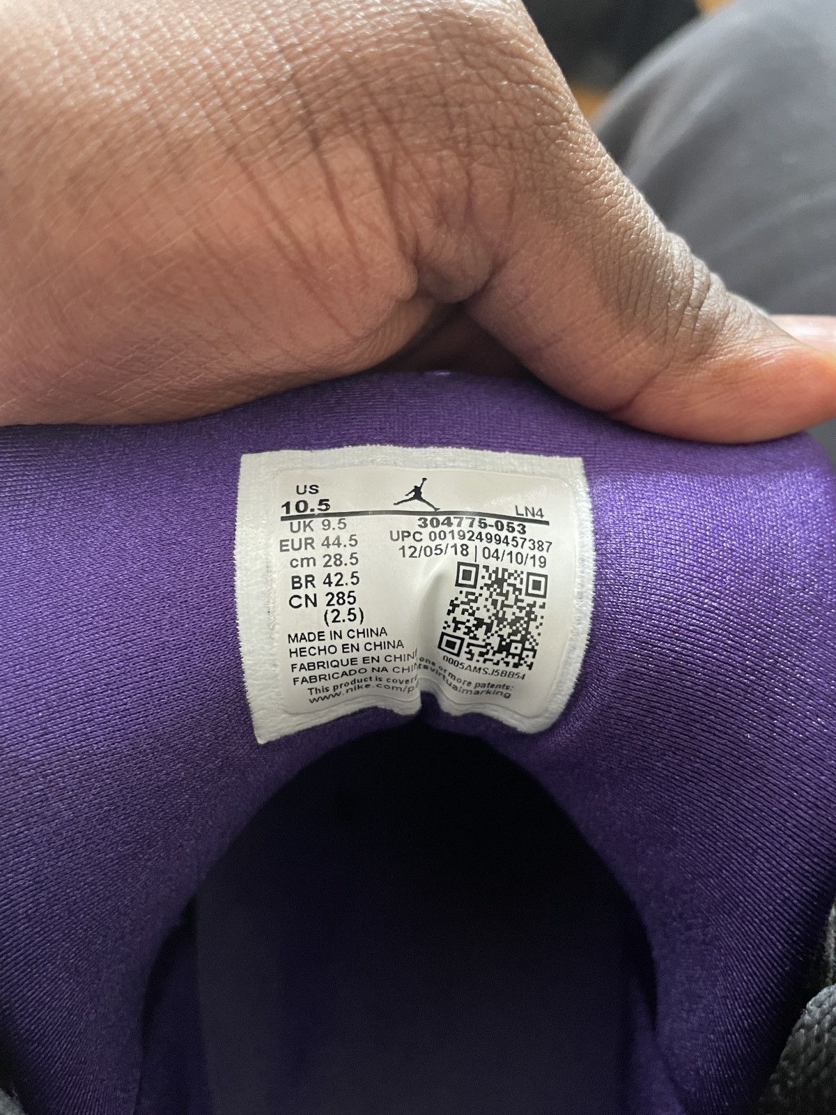 Jordan Brand Air Jordan 7 Retro Ray Allen PE Bucks Away, Ray Allen 2019 Size US 10.5 / EU 43-44 - 11 Thumbnail