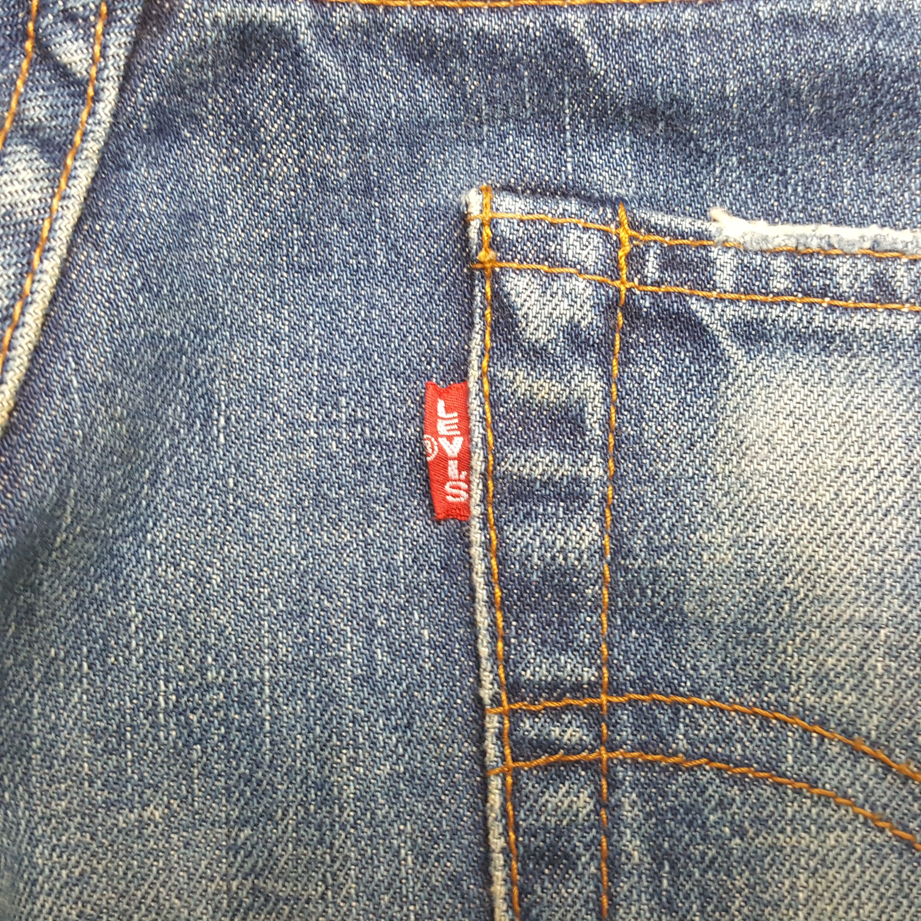 Levi's Levis 502 Big E Selvedge Streetwear Style Jeans RR13 Size US 29 - 16 Thumbnail