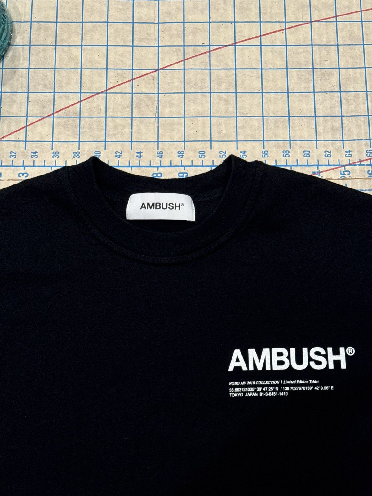 Ambush Design Ambush Nobo AW 18 Collection Workshop Logo Tee Size 1 Black Size US S / EU 44-46 / 1 - 4 Thumbnail